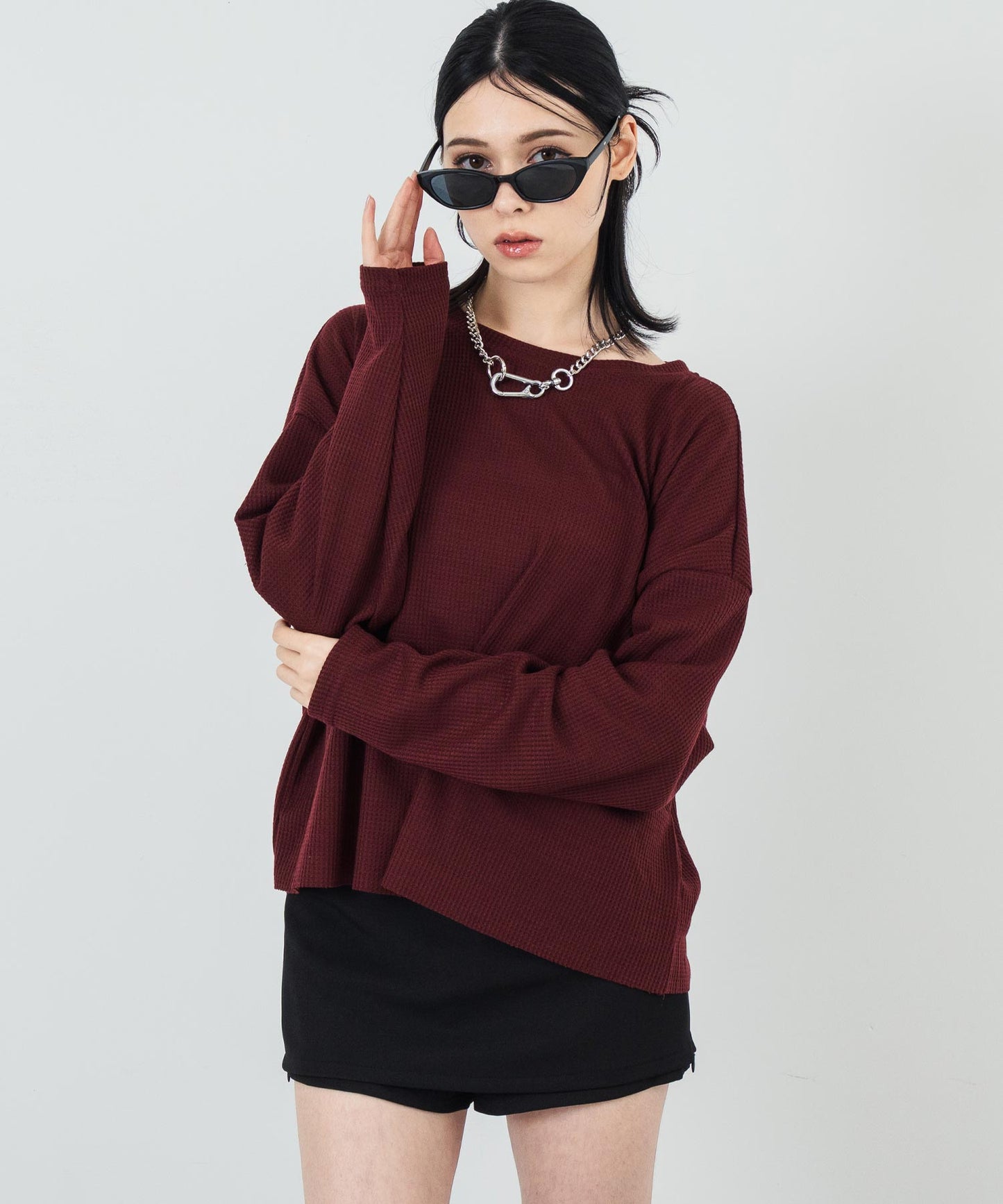 インパンツ付き ミニ スカート 151-5728