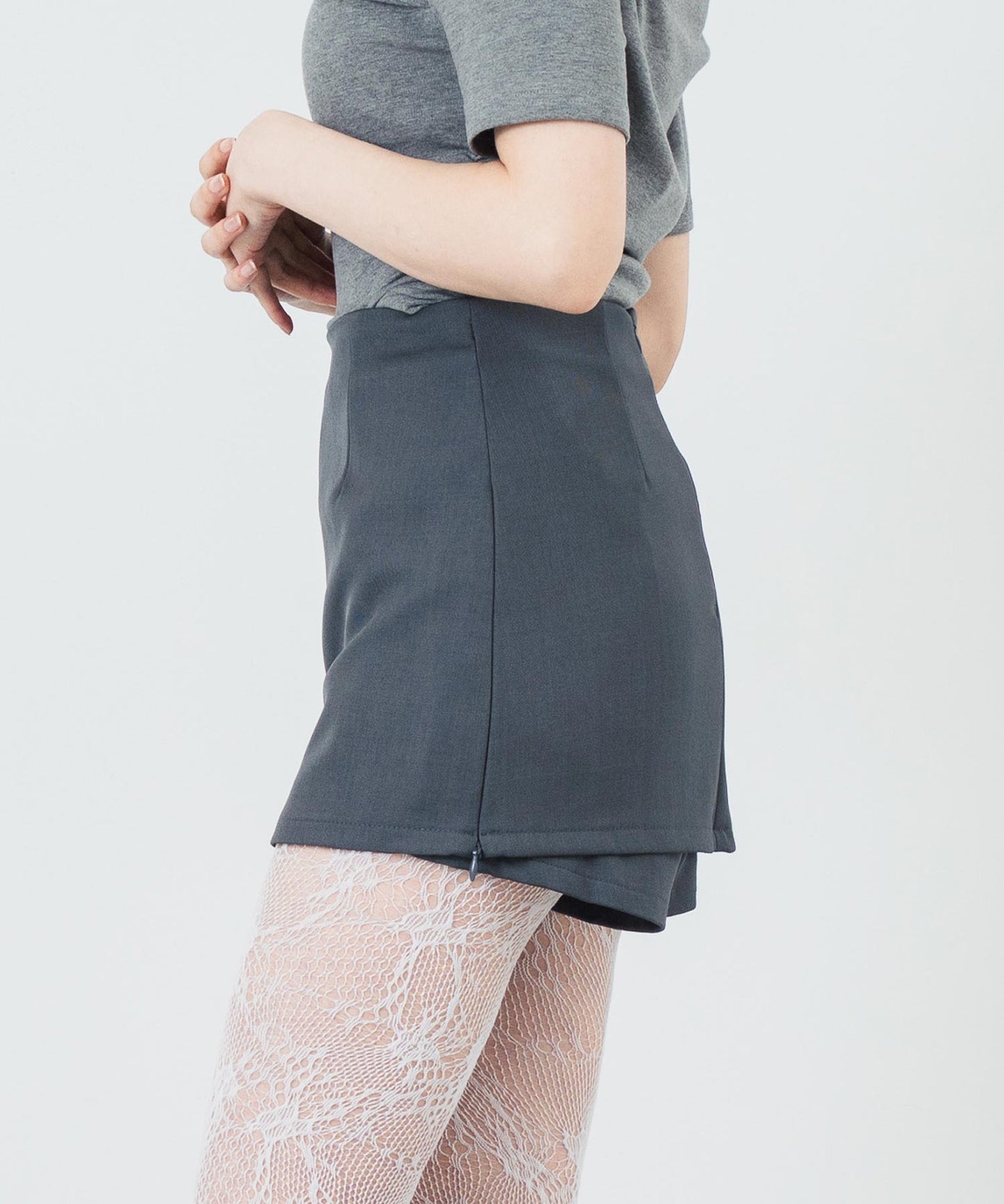 インパンツ付き ミニ スカート 151-5728