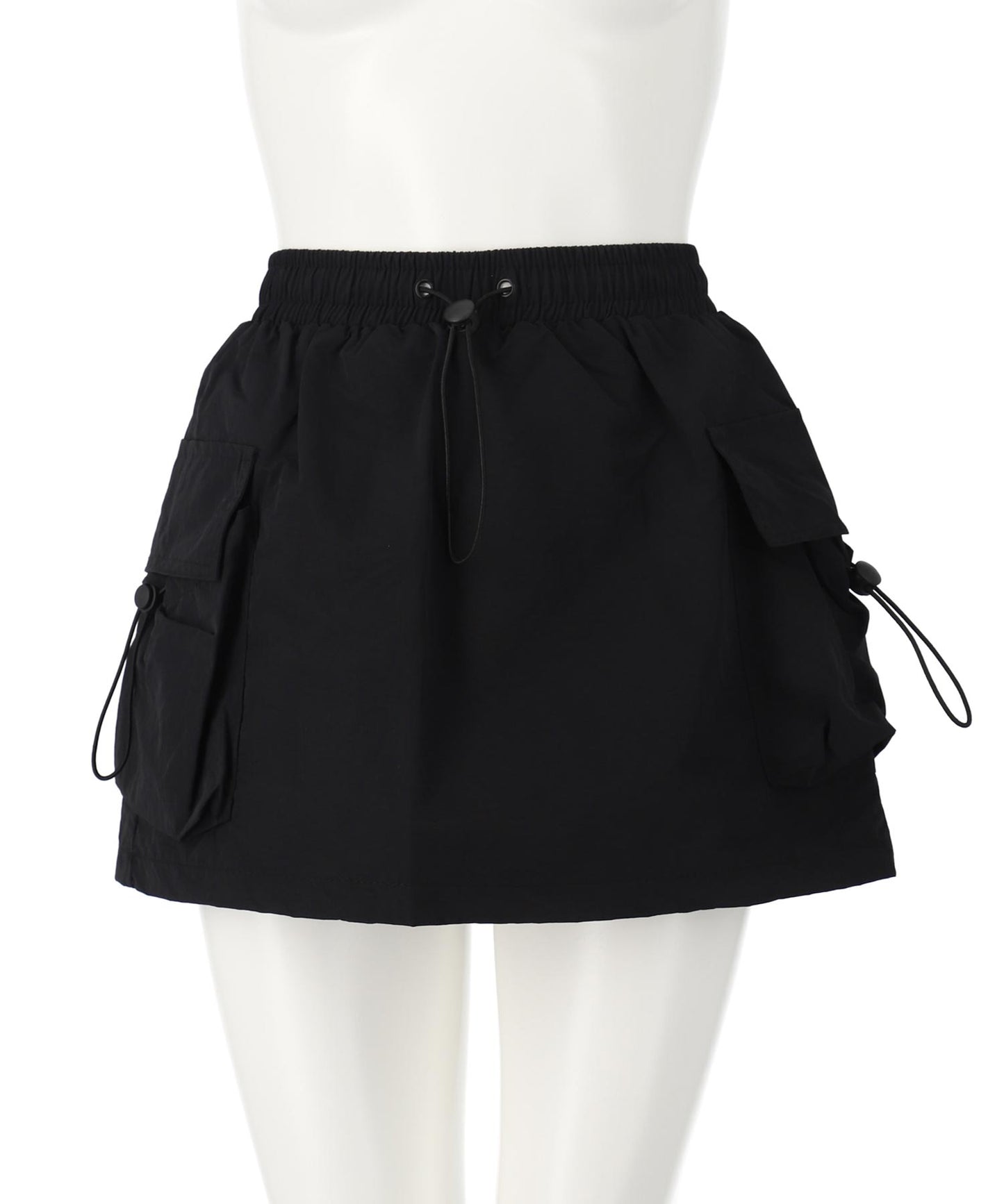 ナイロン カーゴ ミニ スカート 151-5837