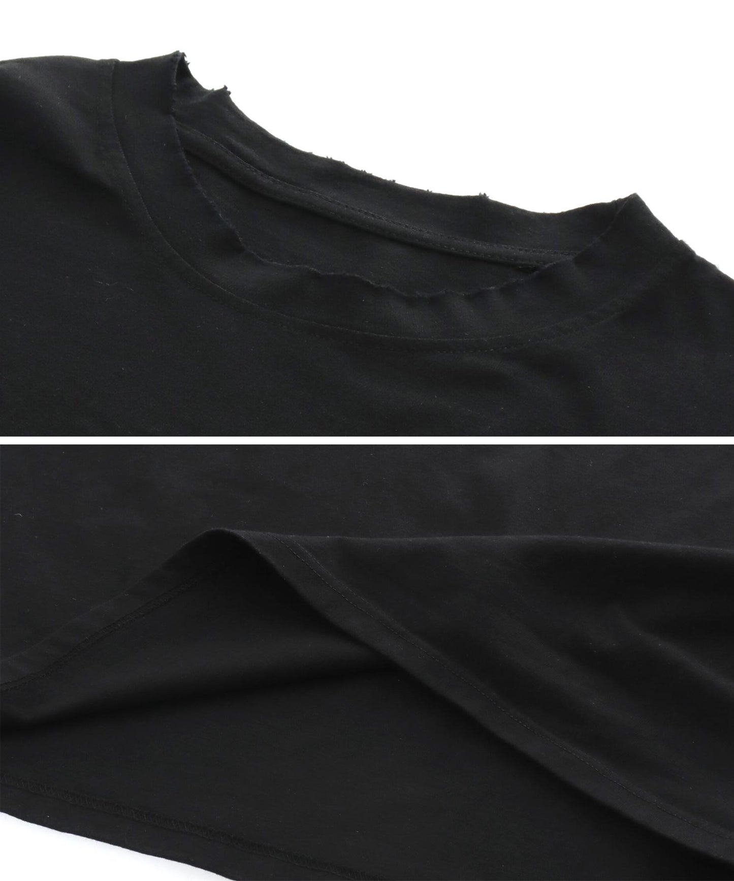 リメイク風 ステッチ ロゴ ビッグシルエット Tシャツ 153-5742