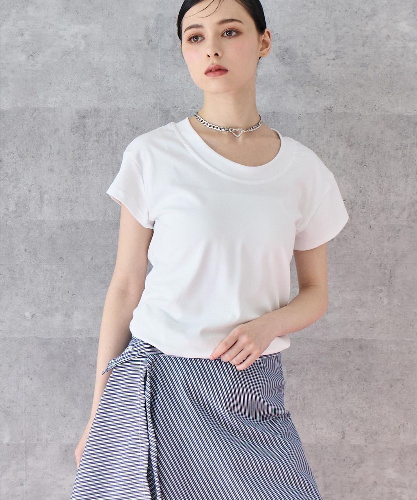 シンプル ノーマル Tシャツ 153-5752