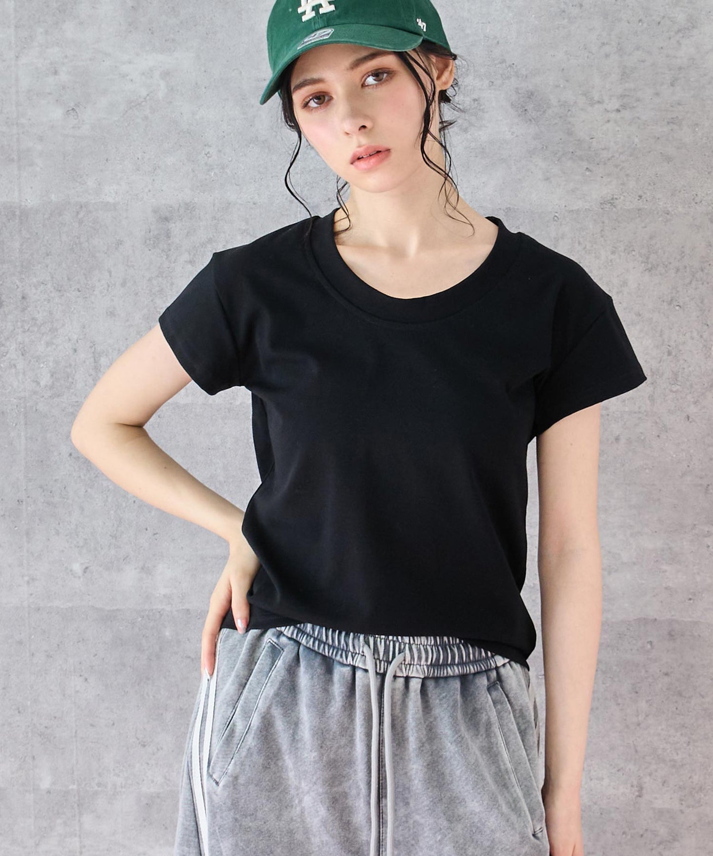 シンプル ノーマル Tシャツ 153-5752