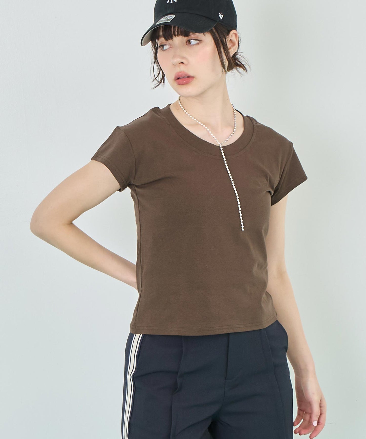 シンプル ノーマル Tシャツ 153-5752