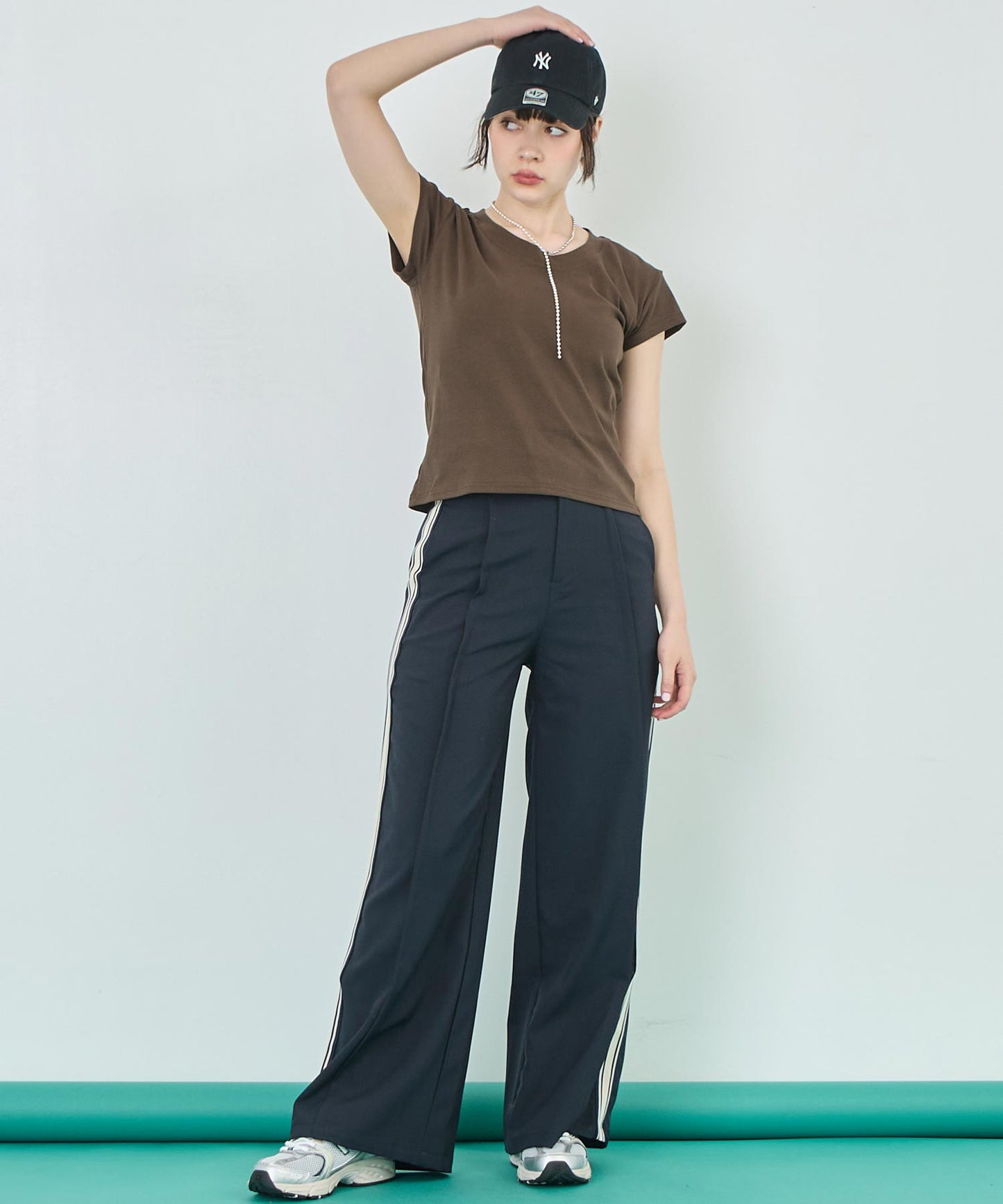 シンプル ノーマル Tシャツ 153-5752