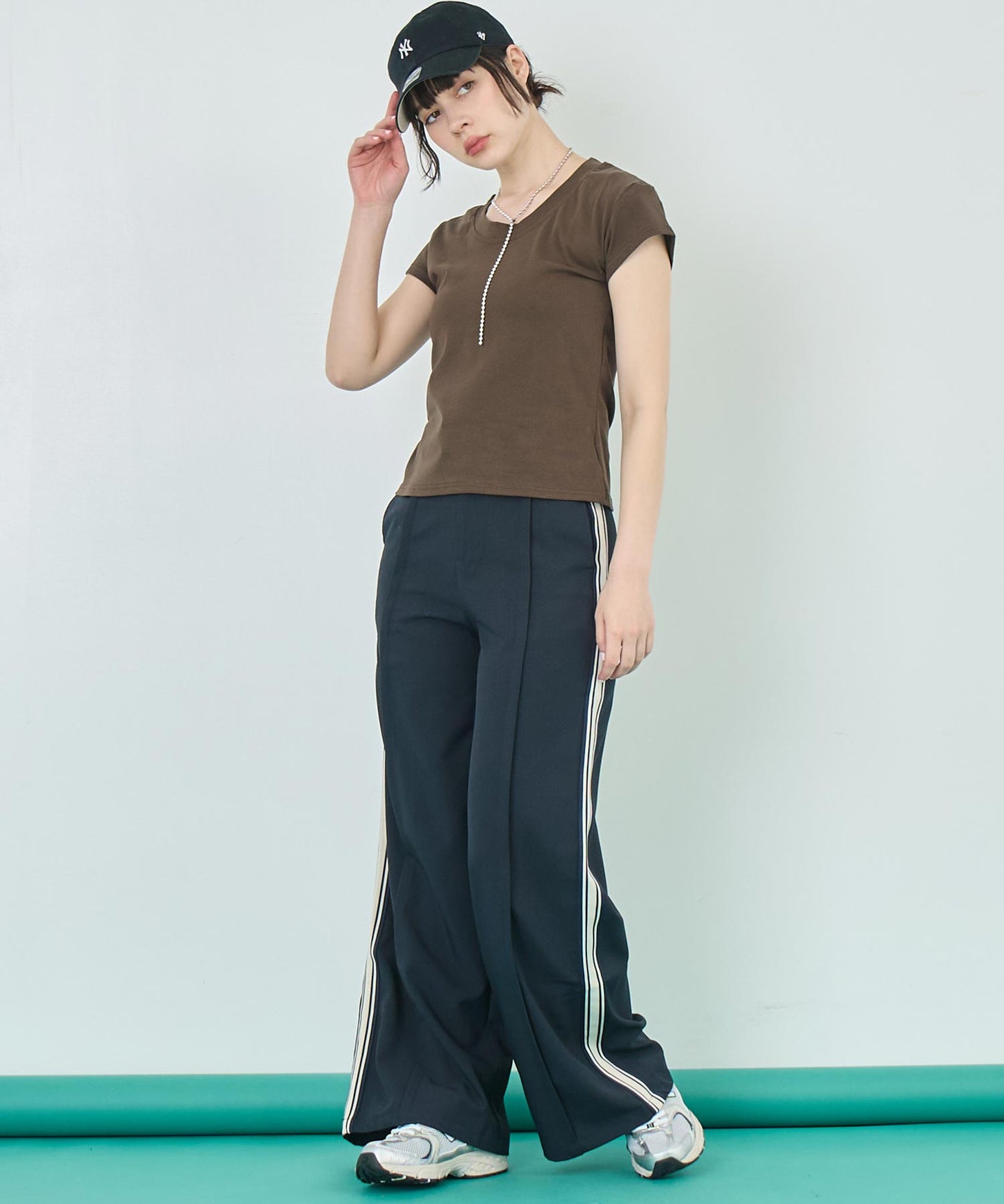 シンプル ノーマル Tシャツ 153-5752