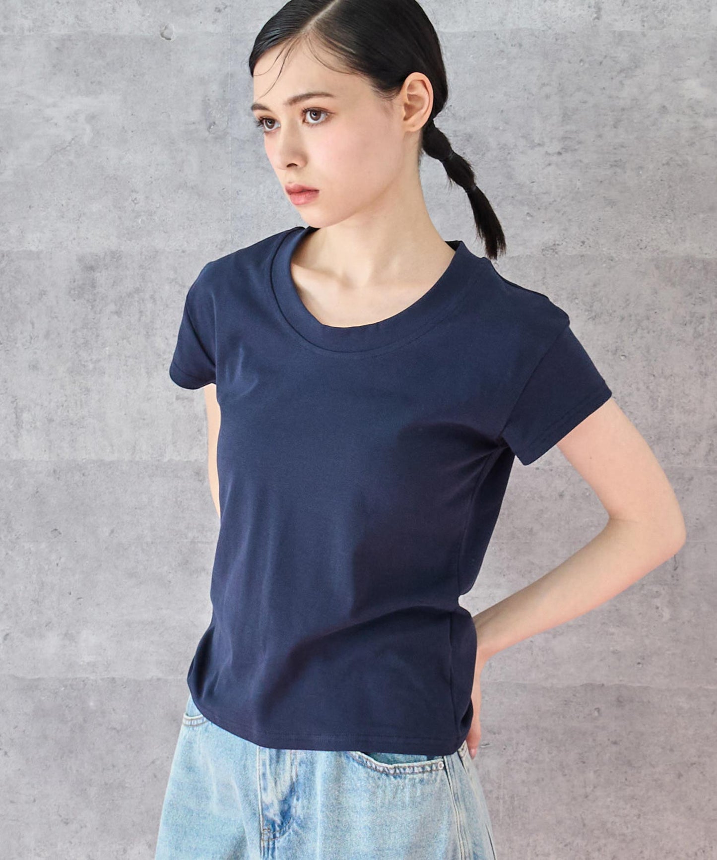 シンプル ノーマル Tシャツ 153-5752