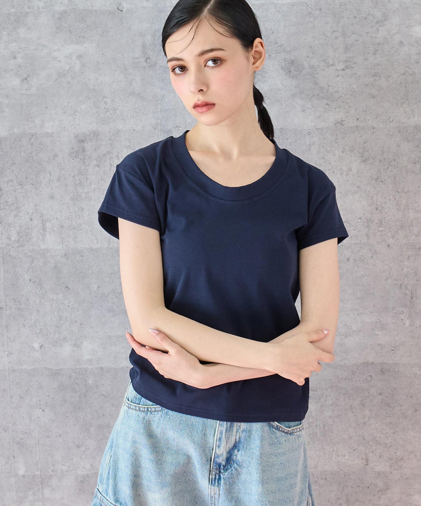 シンプル ノーマル Tシャツ 153-5752