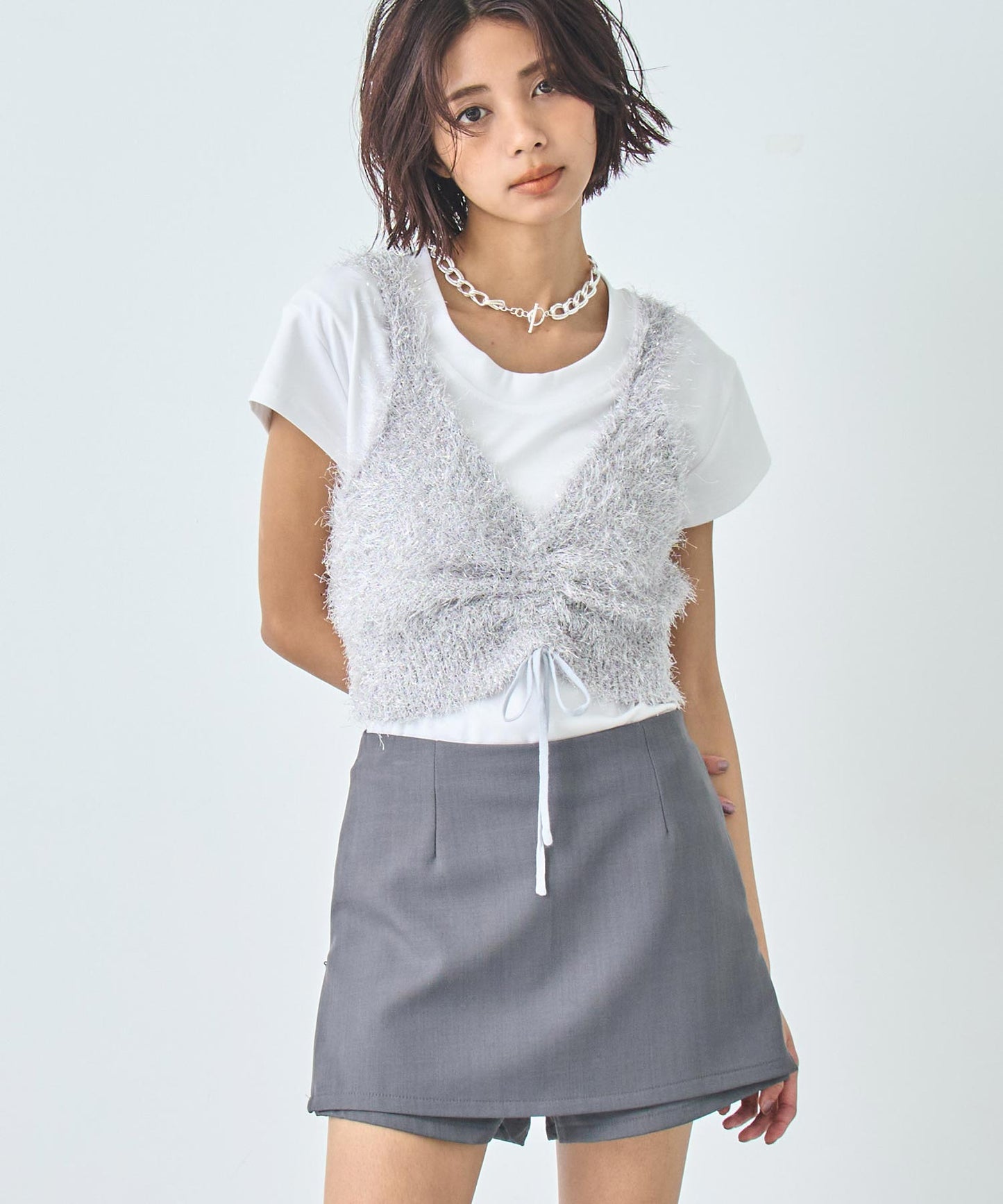 シンプル ノーマル Tシャツ 153-5752