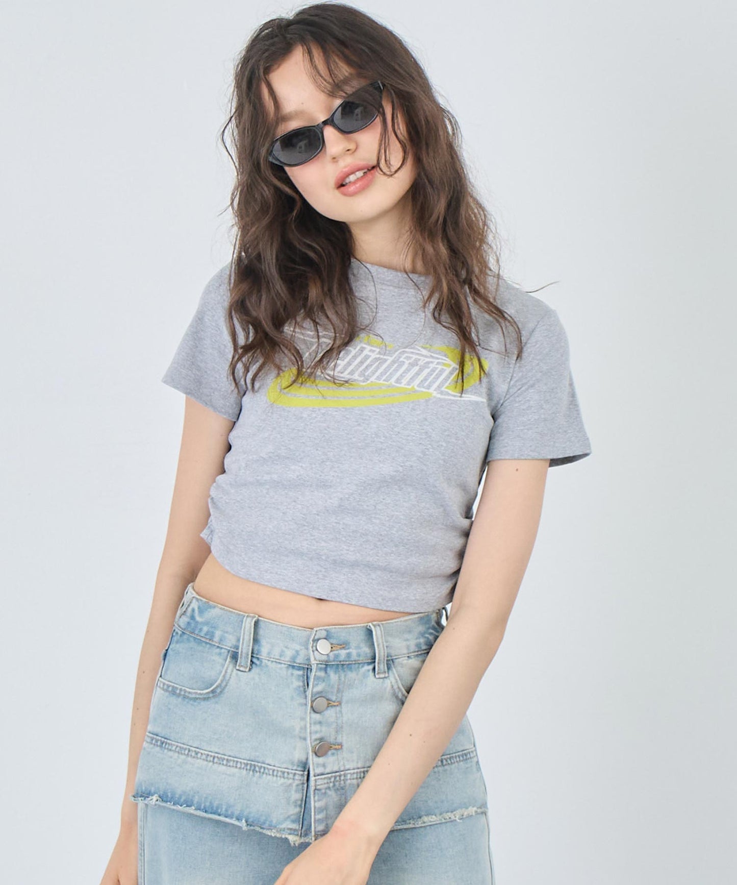 ウエスト シャーリング ロゴ Tシャツ 153-5777