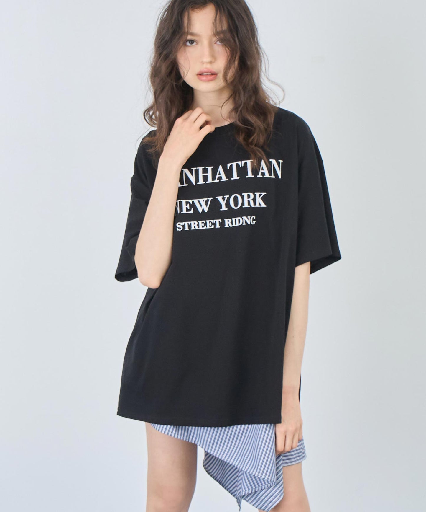 マンハッタン ロゴ Tシャツ 153-5780