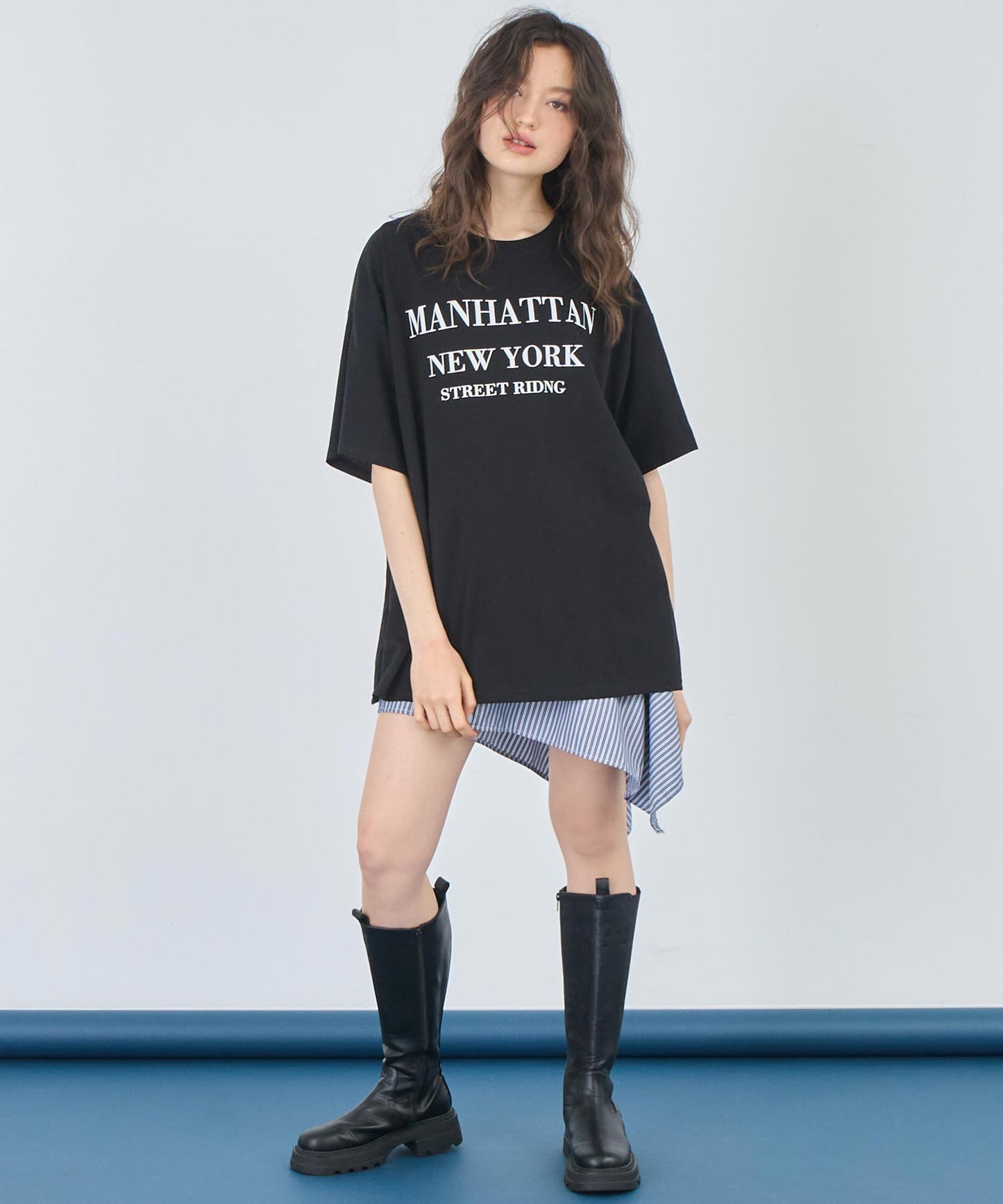 マンハッタン ロゴ Tシャツ 153-5780
