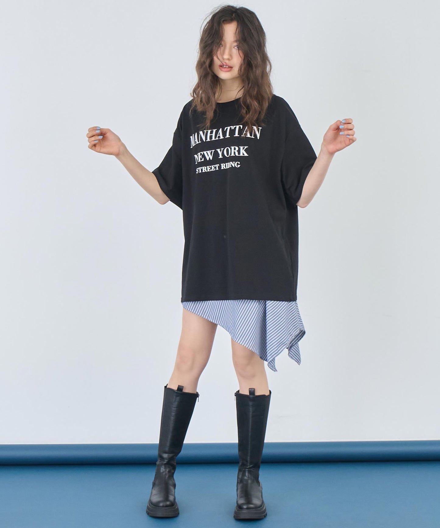 マンハッタン ロゴ Tシャツ 153-5780