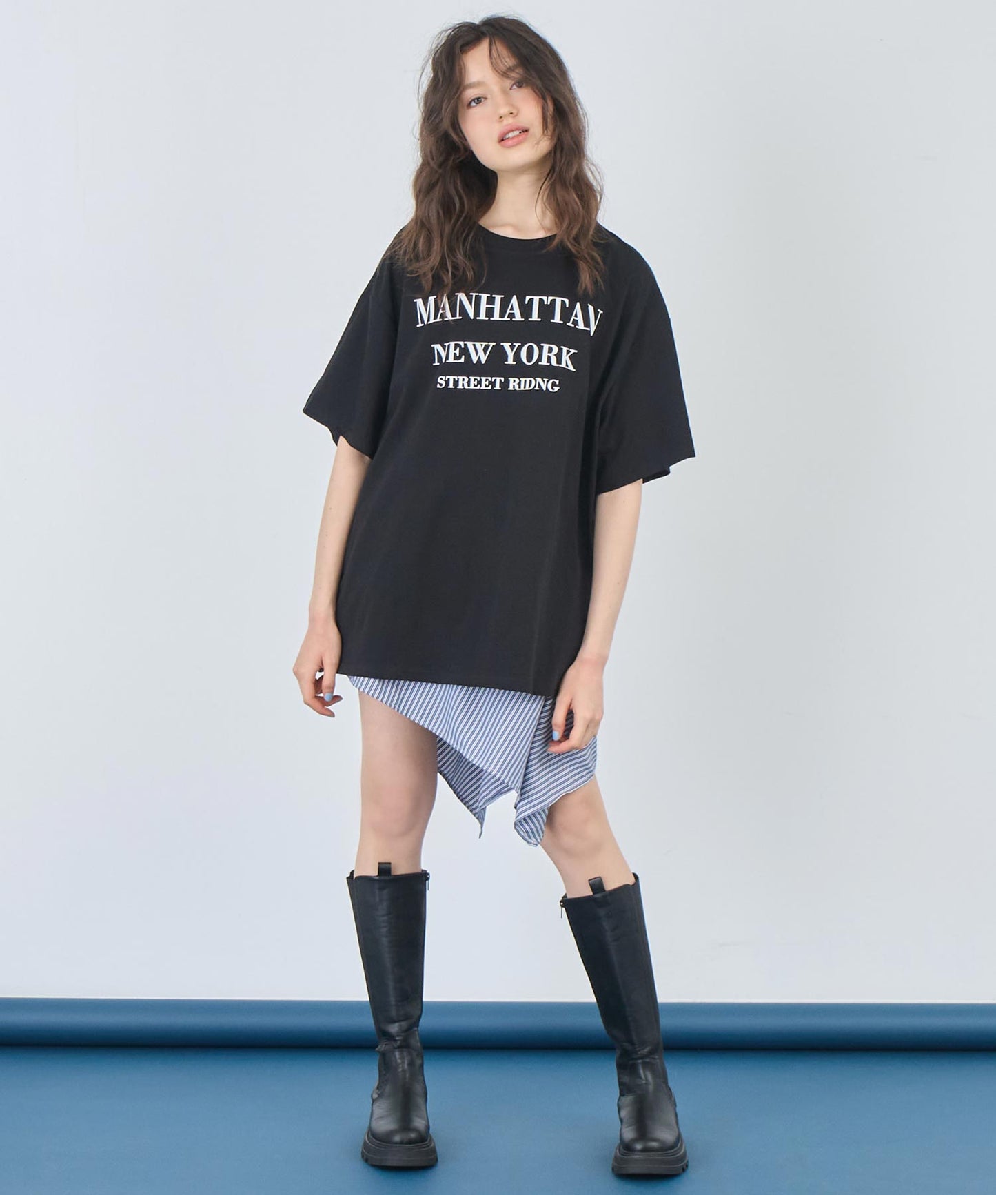 マンハッタン ロゴ Tシャツ 153-5780