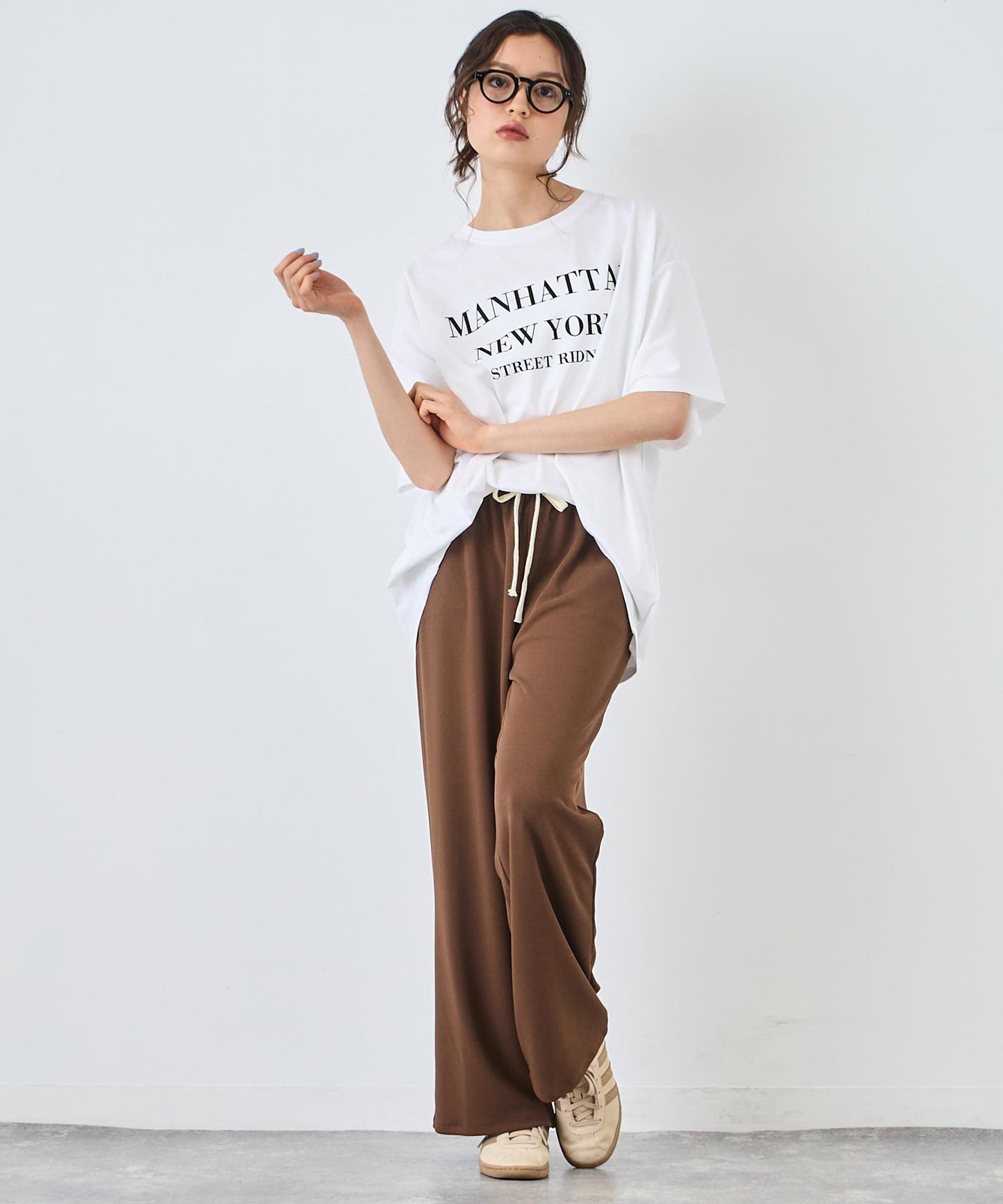 マンハッタン ロゴ Tシャツ 153-5780