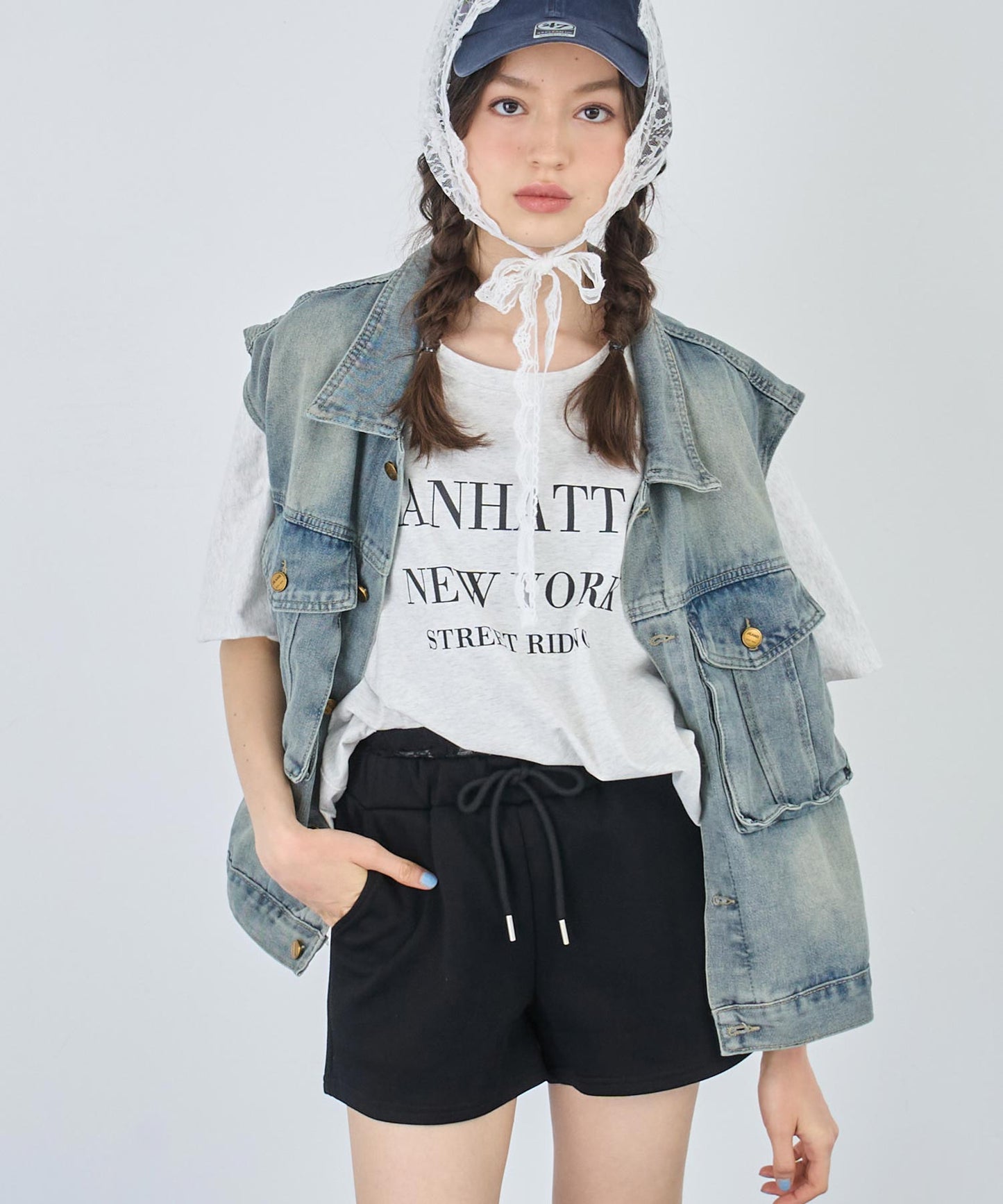 マンハッタン ロゴ Tシャツ 153-5780