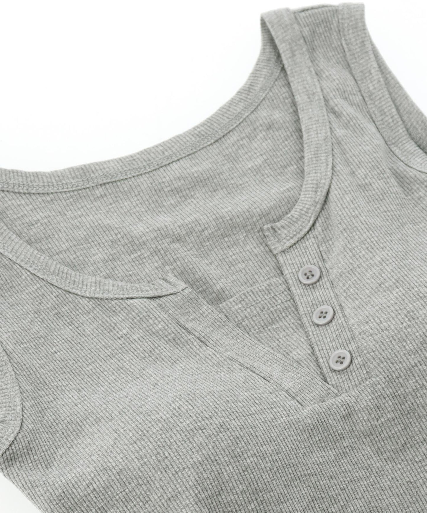 重ね着風 リブ タンクトップ 153-5820