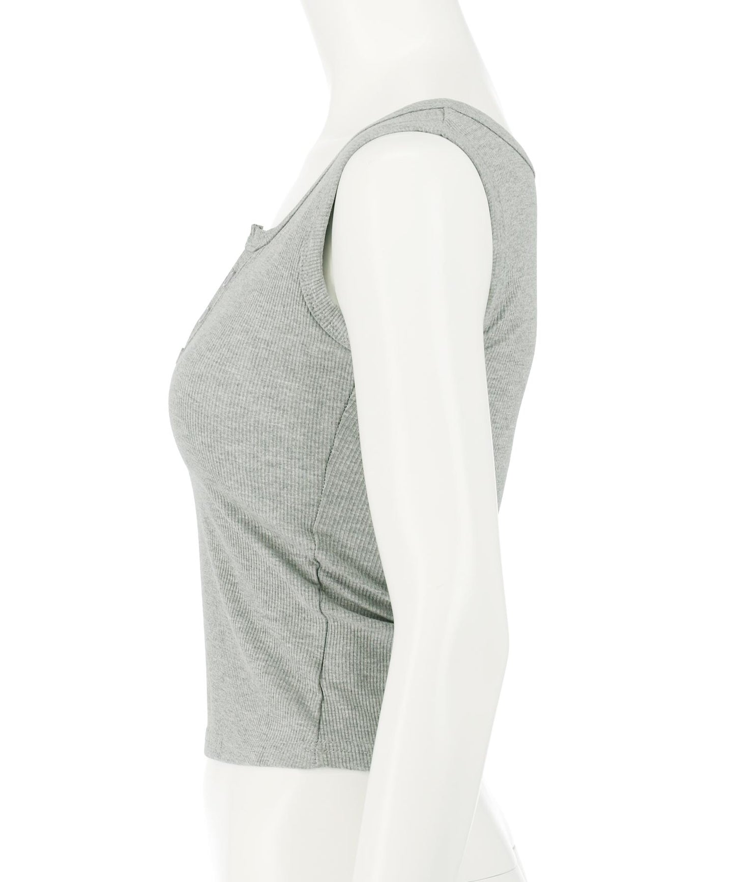 重ね着風 リブ タンクトップ 153-5820