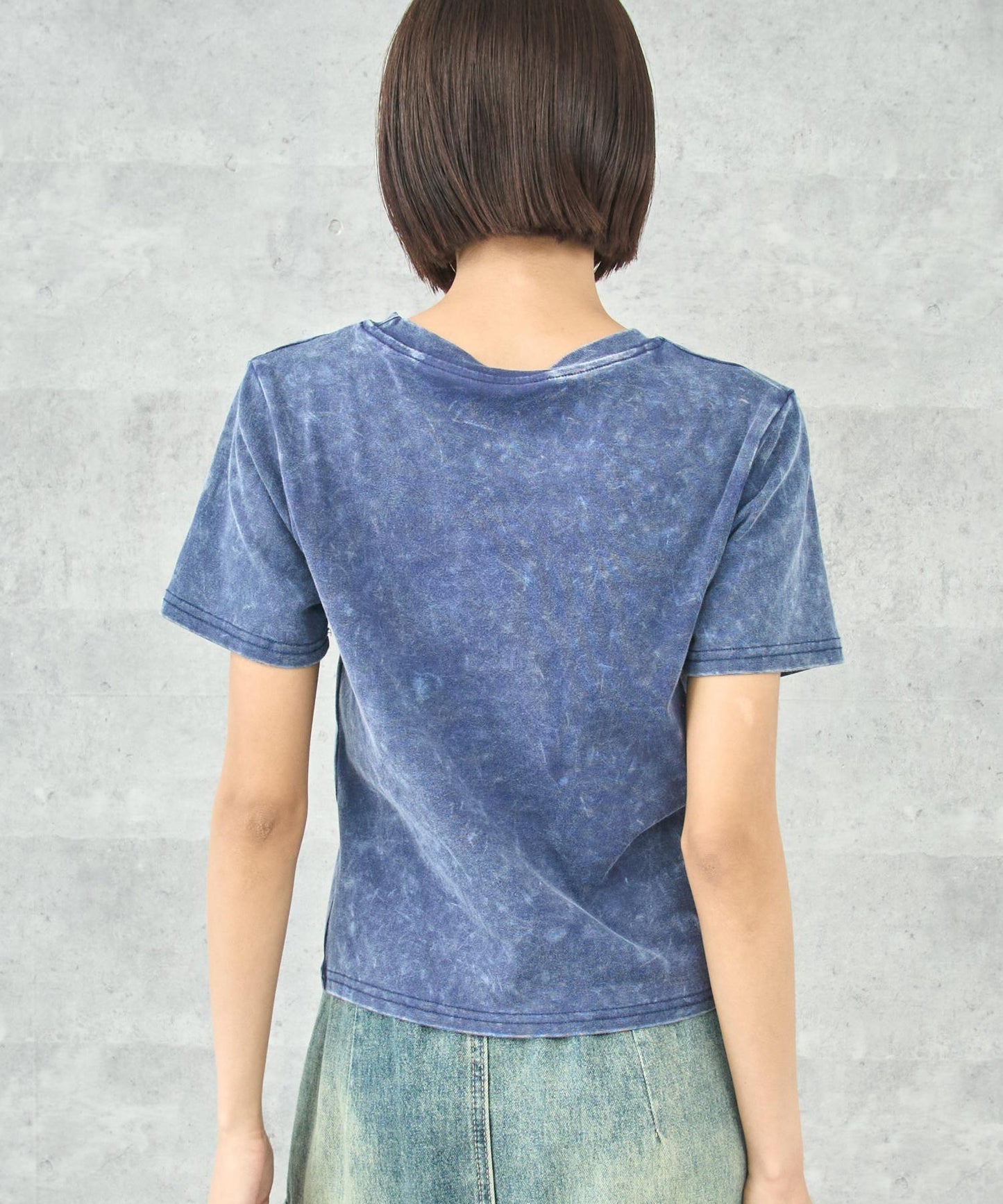 ANAP エンボス ロゴ 加工 Tシャツ 153-5873