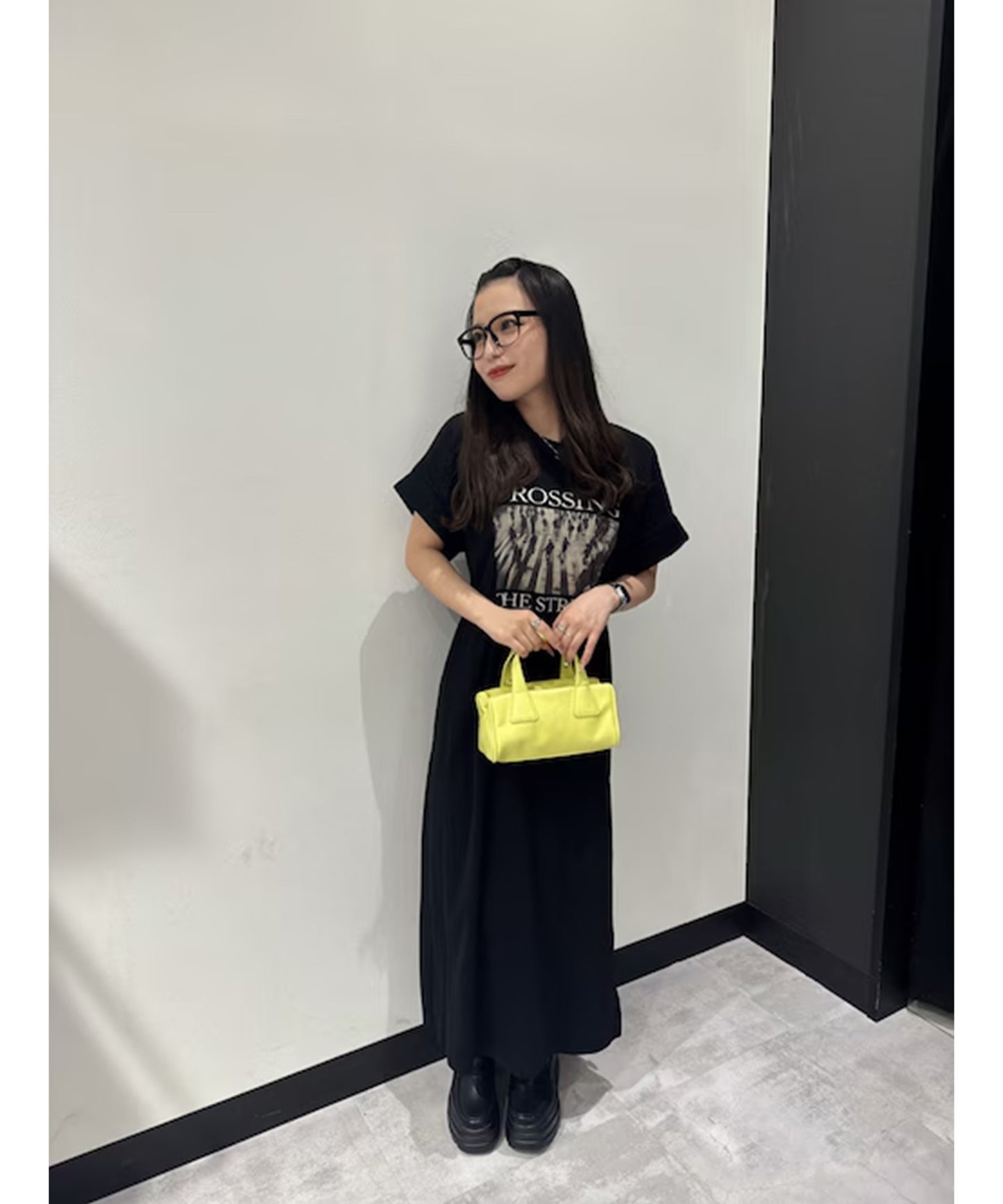 フォトプリント Tシャツ ワンピース 157-5801