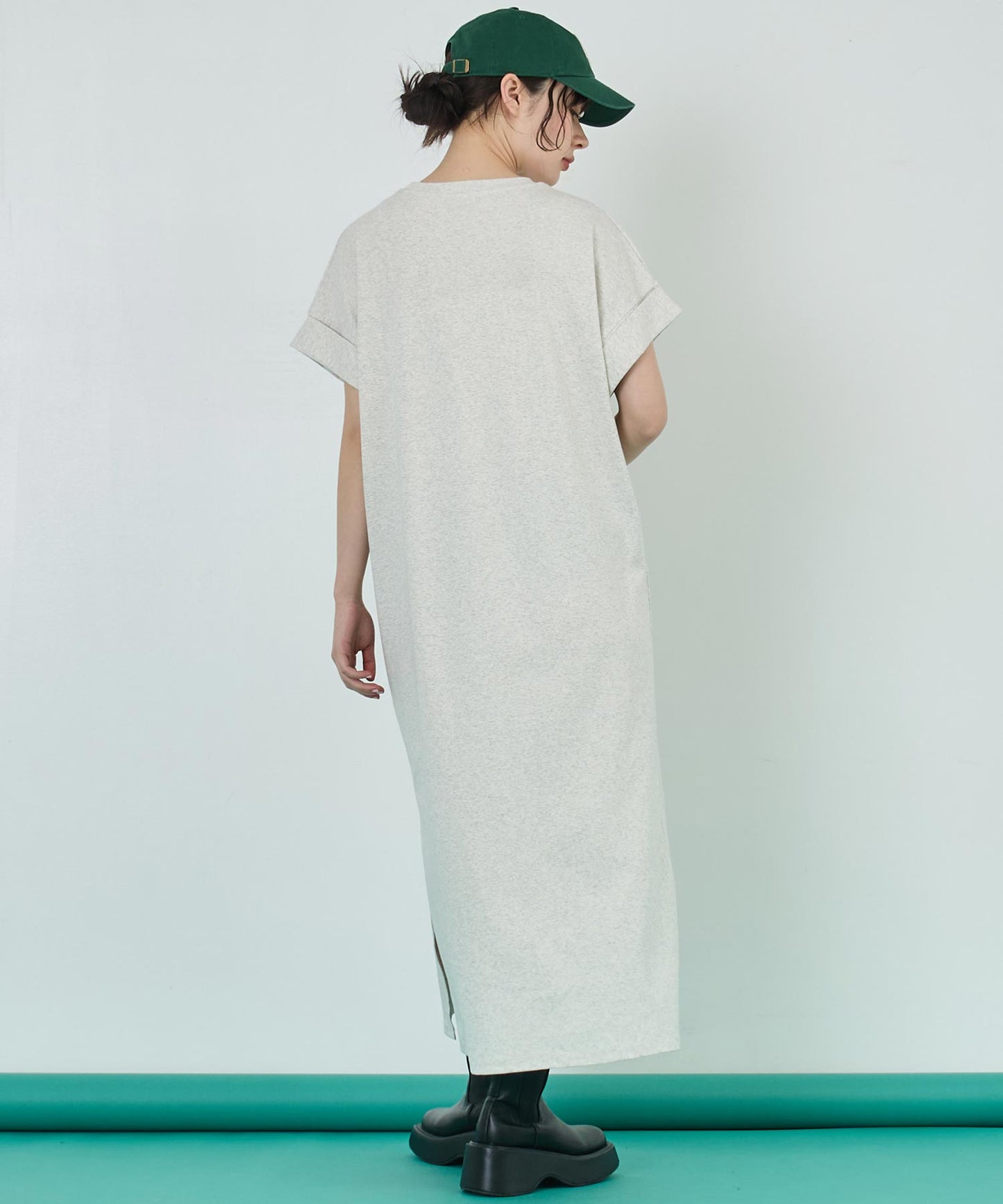 フォトプリント Tシャツ ワンピース 157-5801