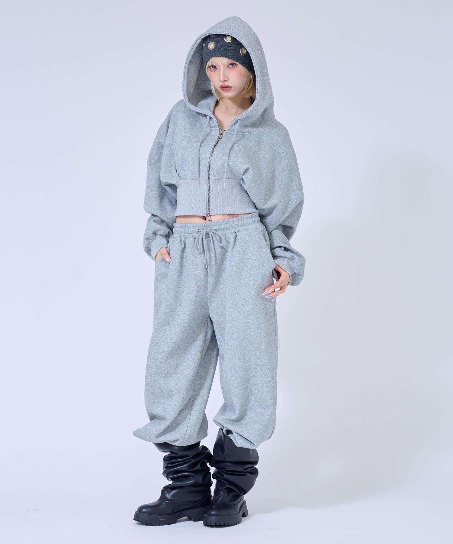 ミニ丈パーカースウェットセットアップ 158-6194 – ANAP オンライン