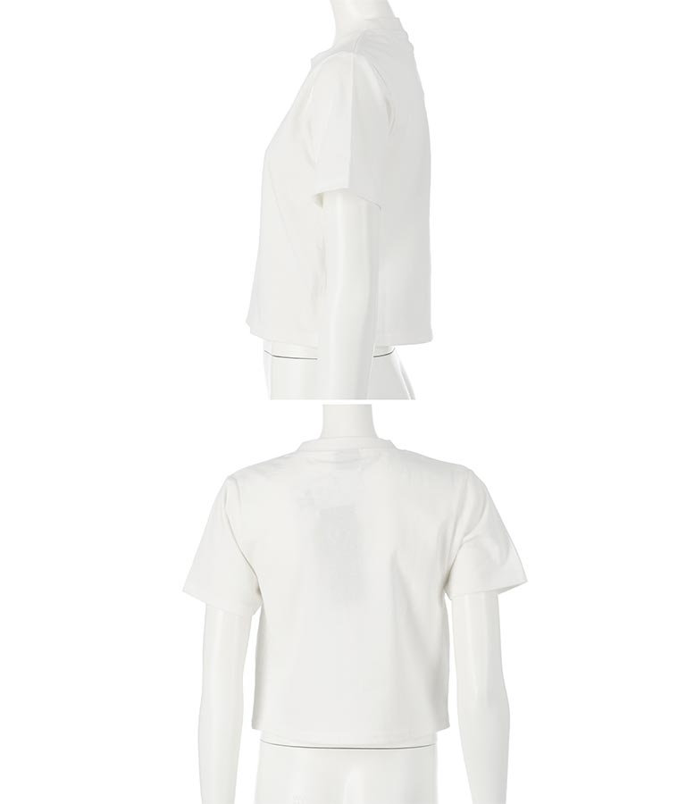 R+Sモノグラムワンピーストップスセット【ジュニアお揃い】Tシャツ 918-7181