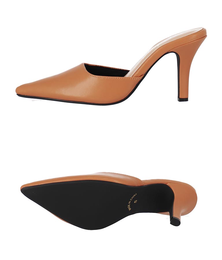 5色展開ポインテッドトゥミュール 799-8421