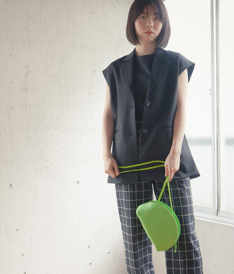 ラウンド ZIP ショルダー バッグ 83886