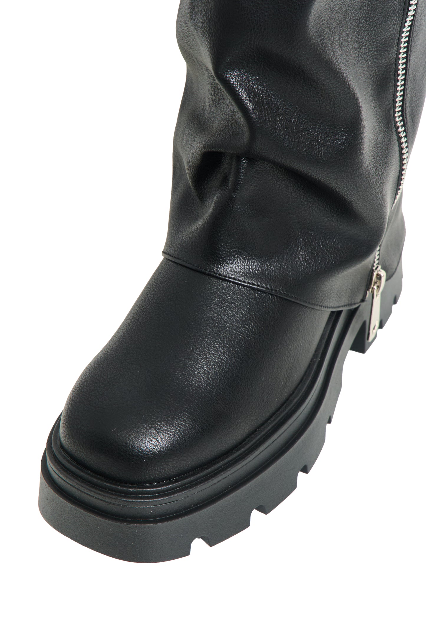 厚底 カバー ロング ブーツ 799-9357