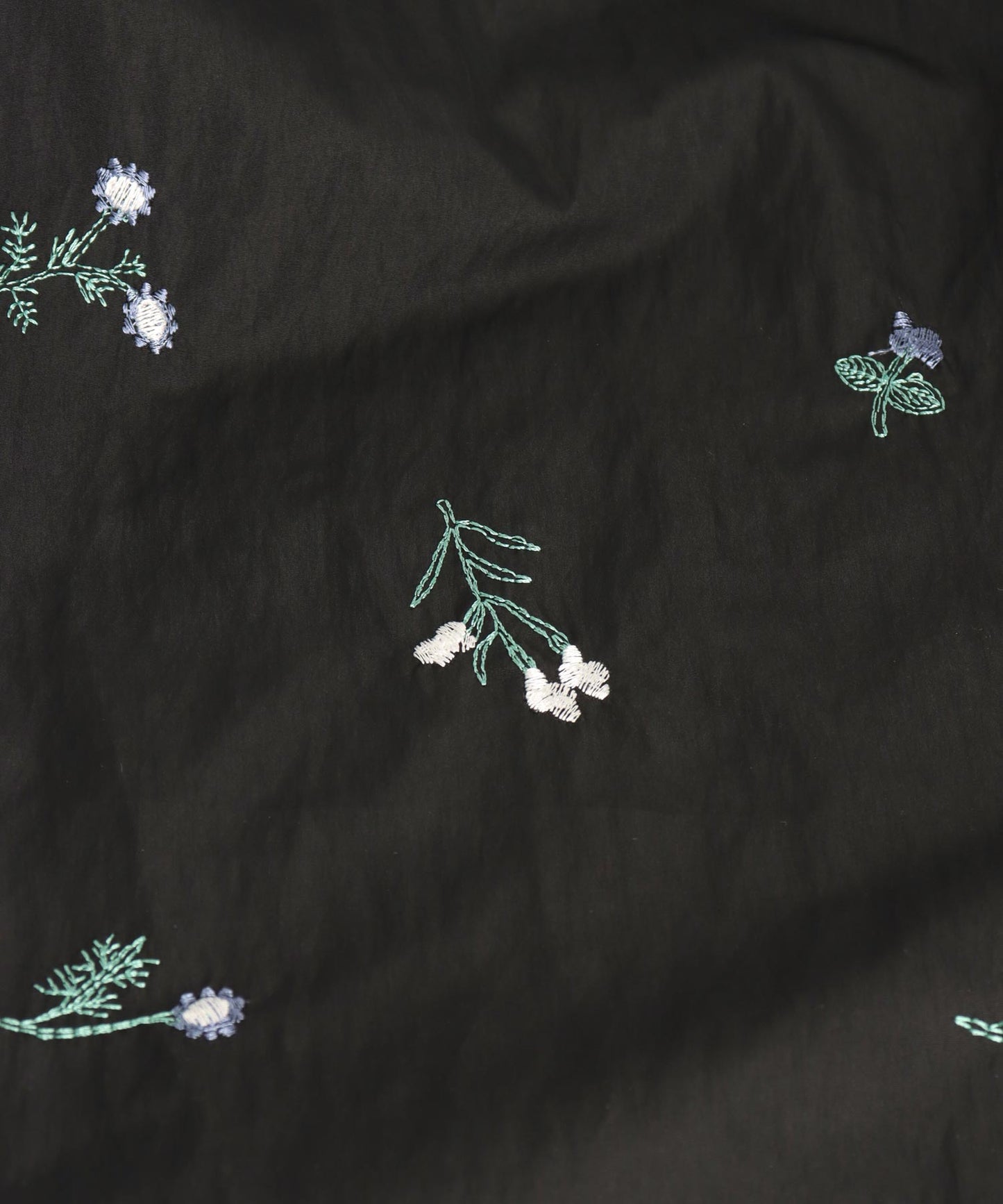 タフタ フラワー 刺繍 タック パンツ 362-9663