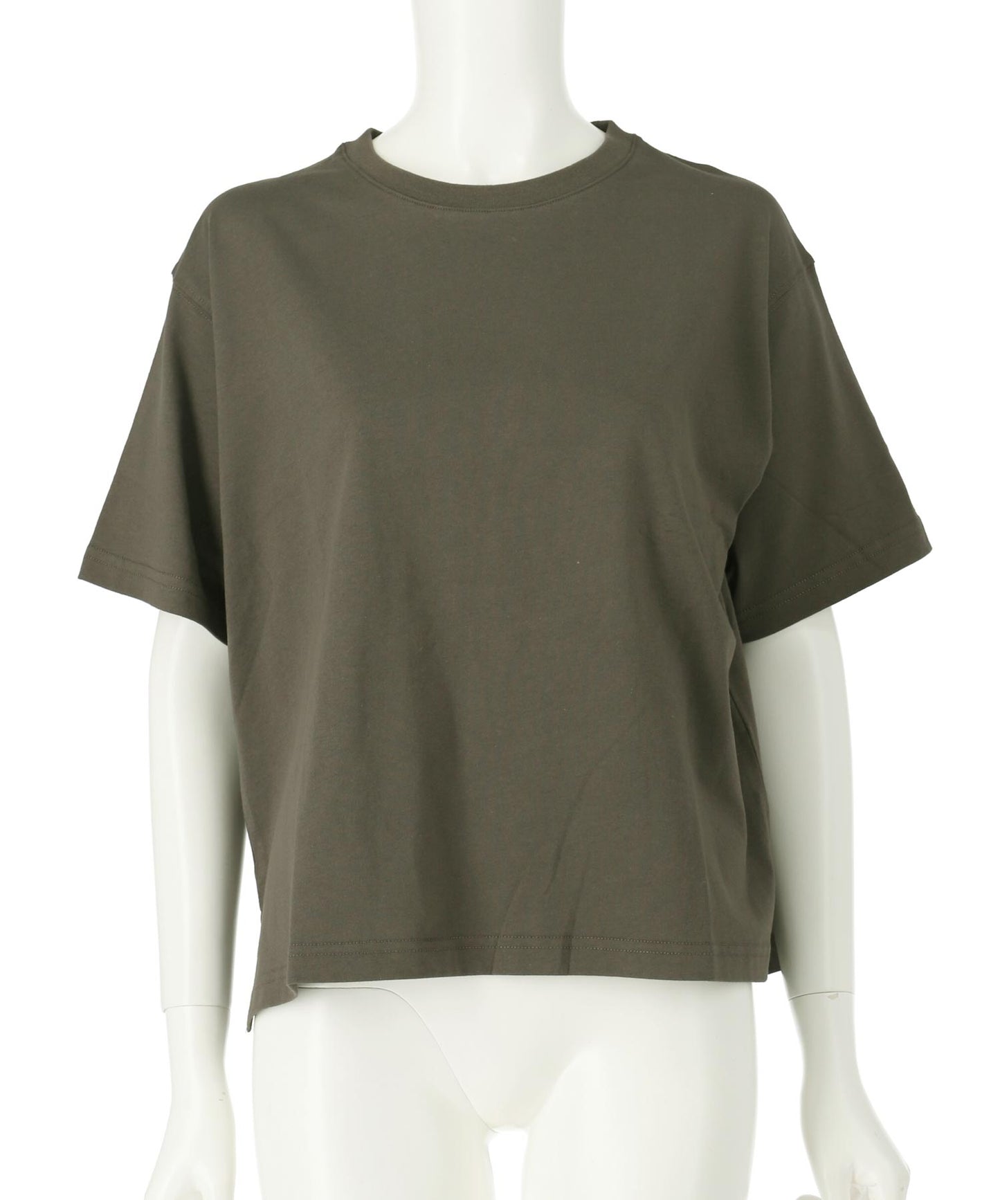 USAコットン シンプル クルーネック Tシャツ 363-9671