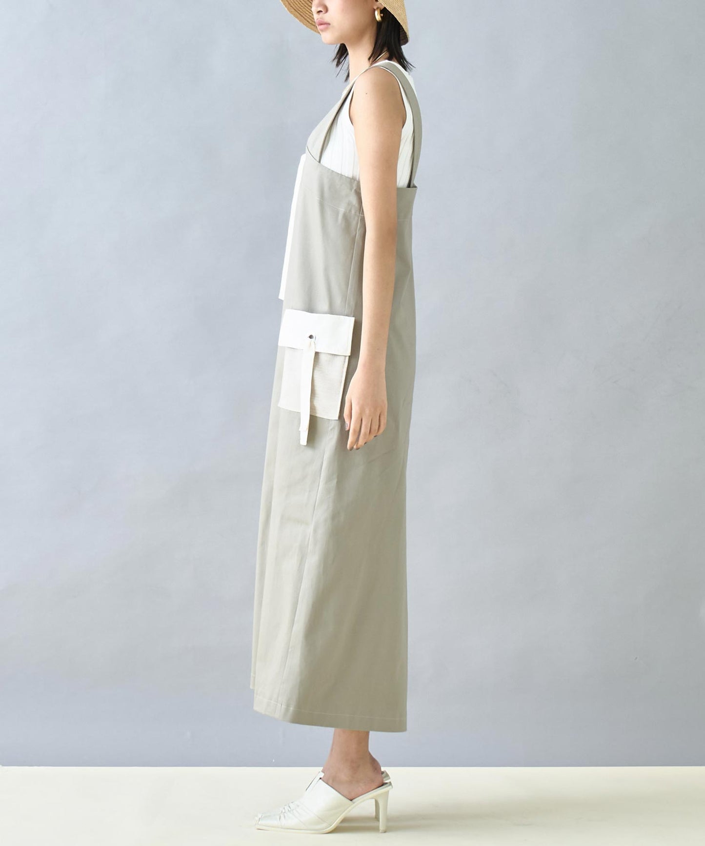 EimeeLaw アシンメトリー ジャンパースカート 367-9683