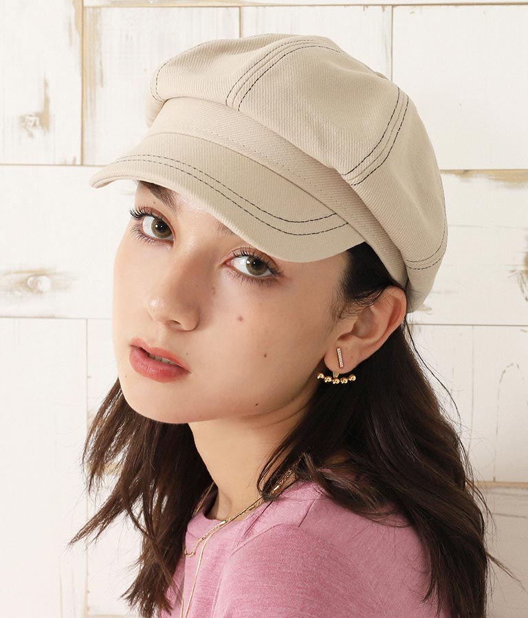 ツイル ステッチ キャスケット 559-5468