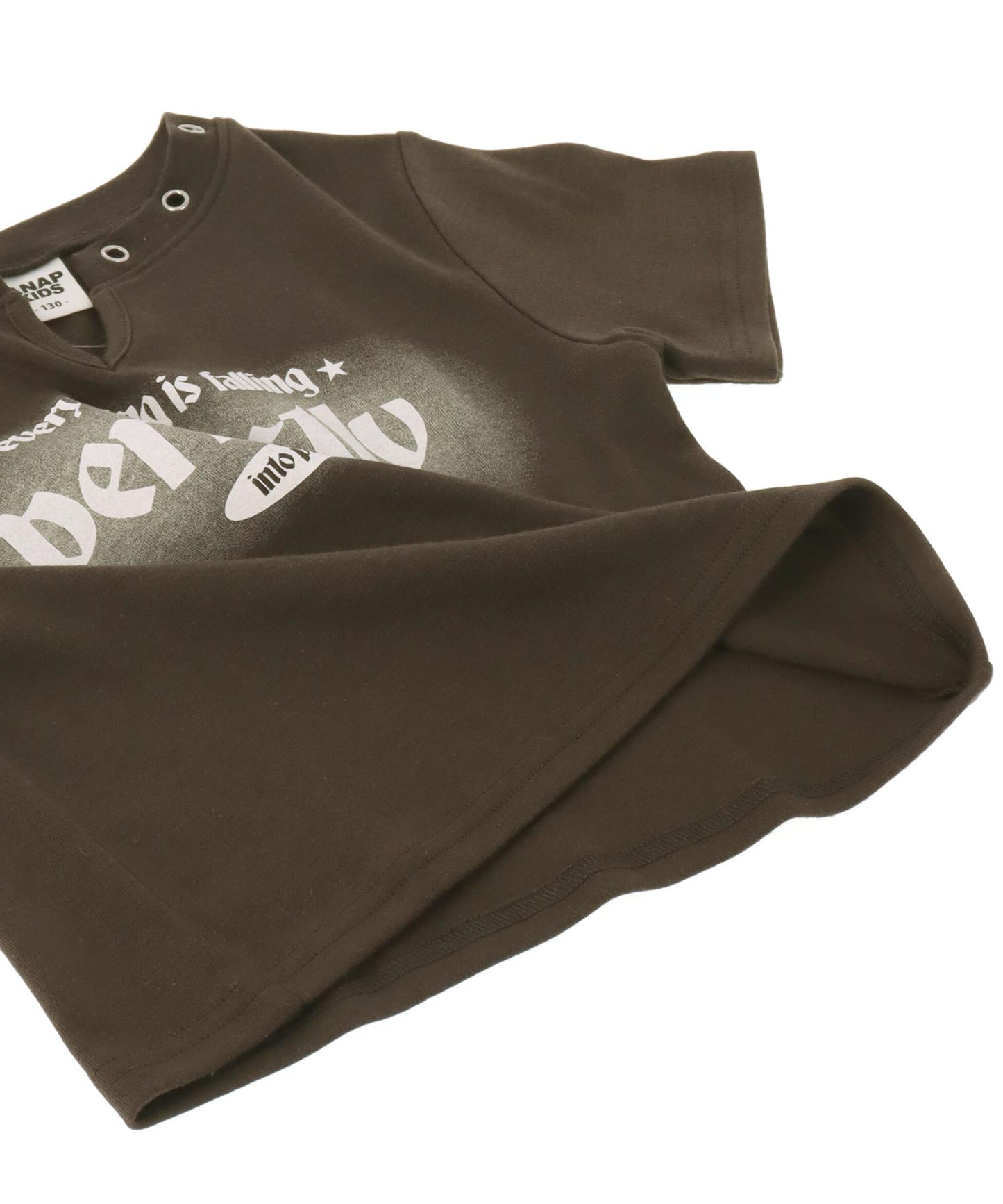 ハトメ ポイント ミニ Tシャツ トップス【ジュニアお揃い】 423-3400
