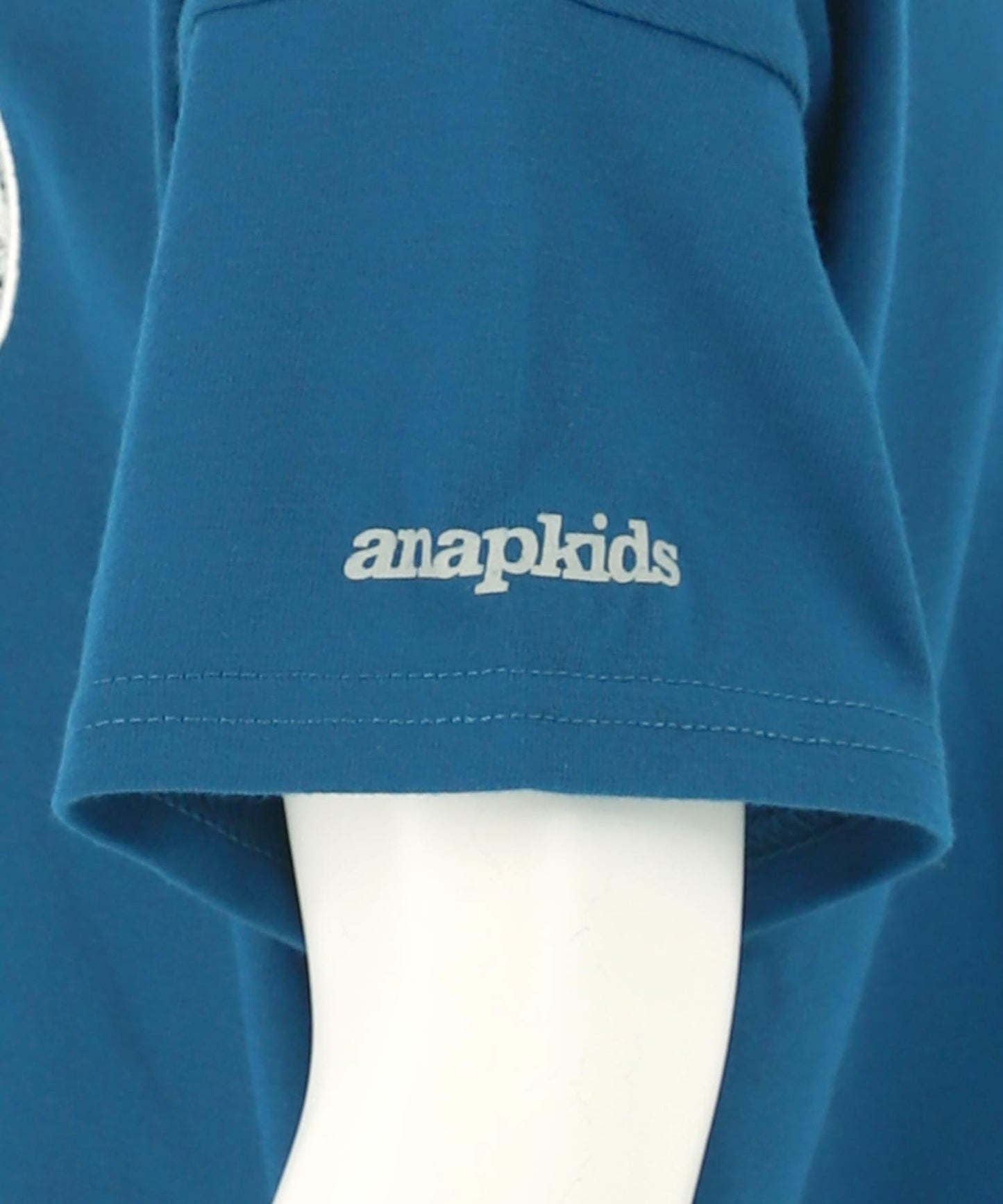 レース ワッペン付き サイド リボン Tシャツ トップス【ジュニアお揃い】 423-3402