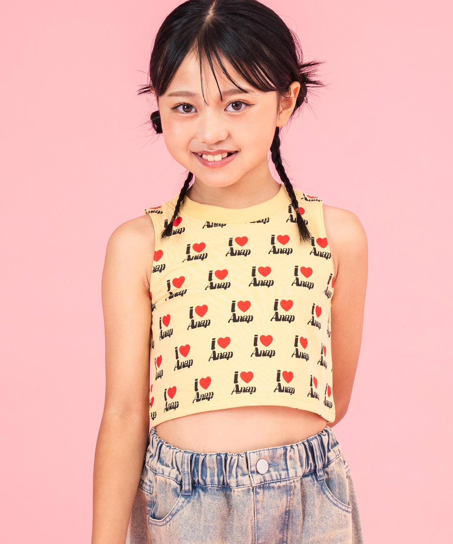 ILOVE ANAP タンクトップ【ジュニアお揃い】 423-3419