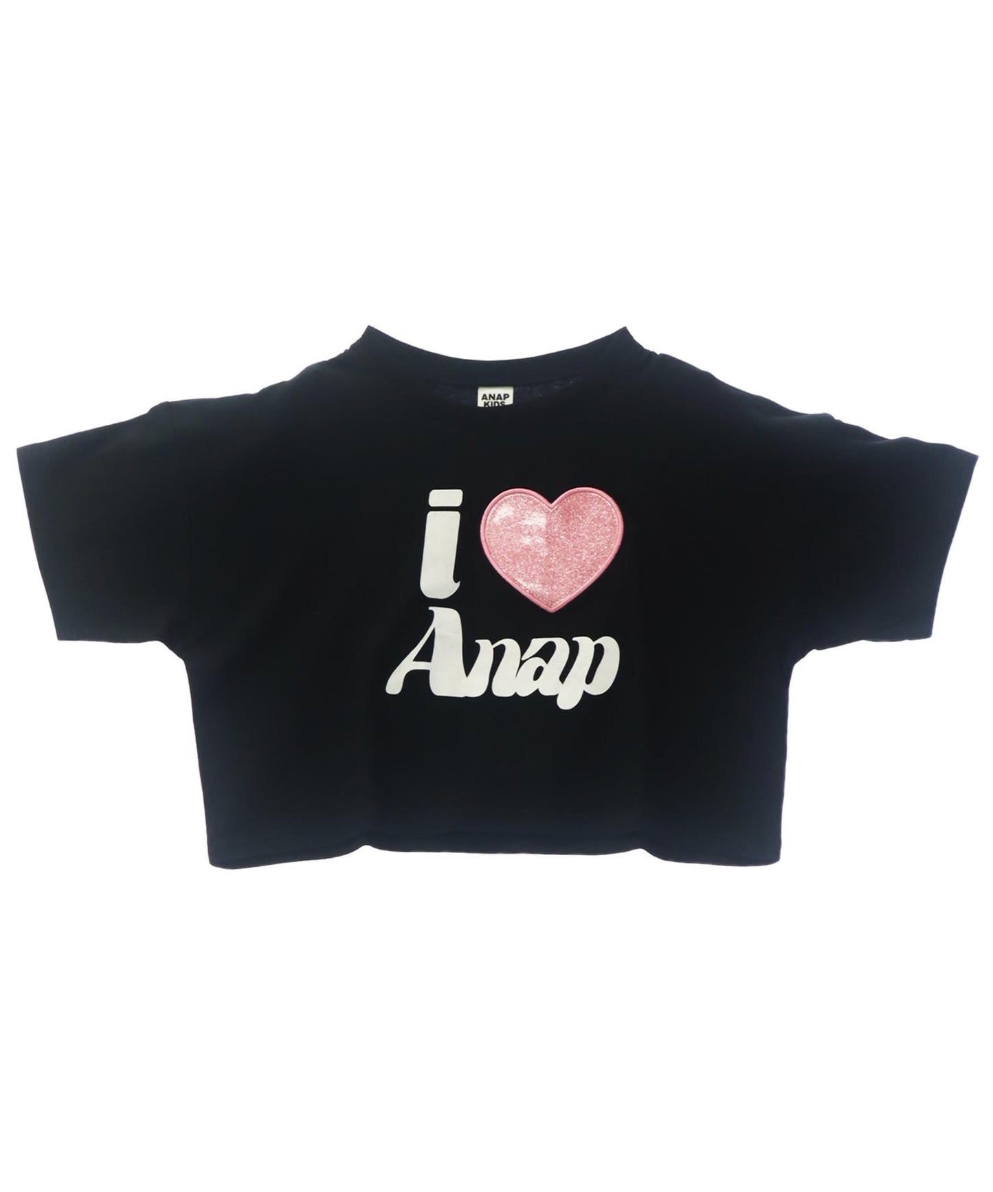ILOVE ANAP クロップド Tシャツ【ジュニアお揃い】 423-3420