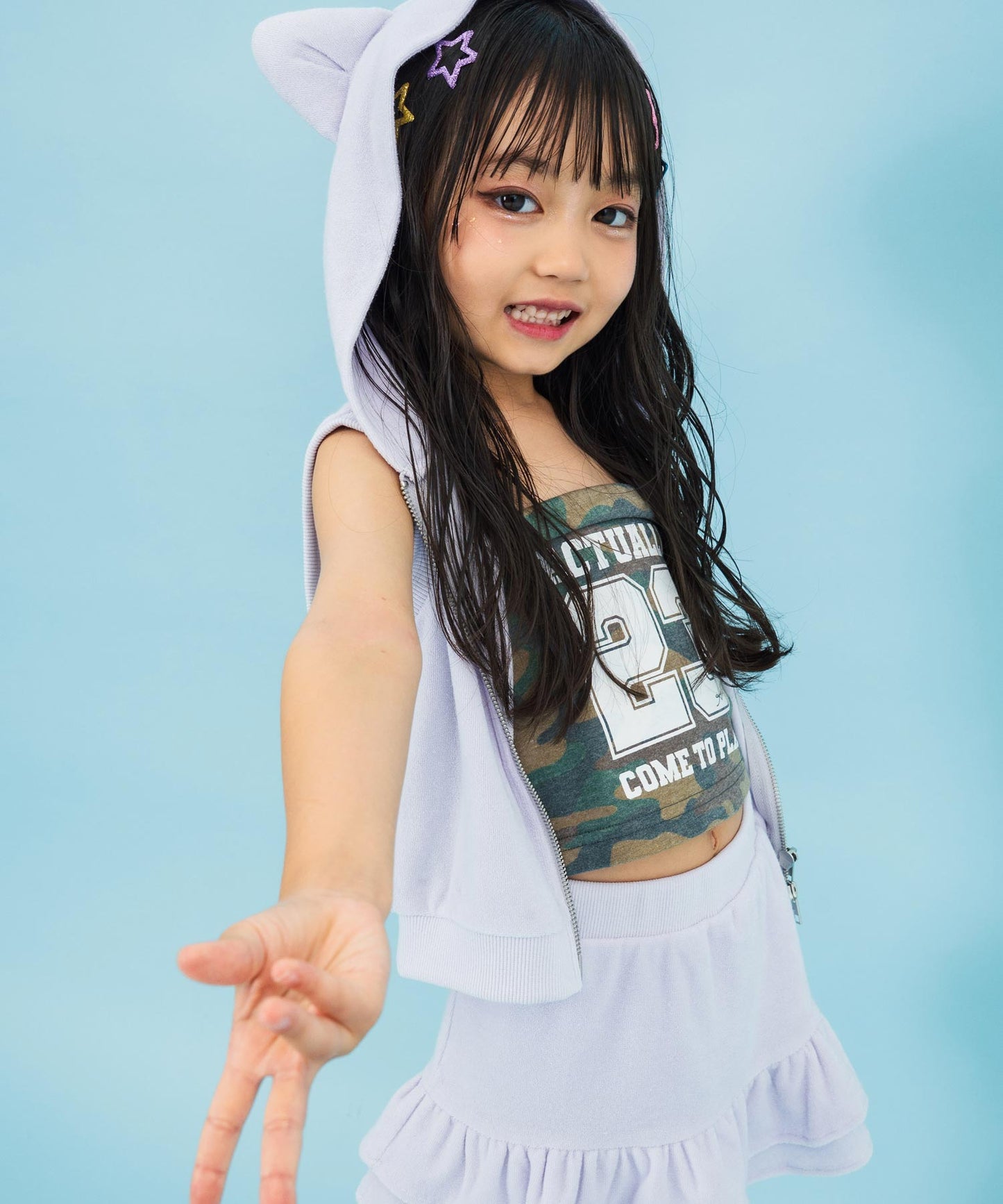 ナンバリングストラップ付きベアトップ 423-3434
