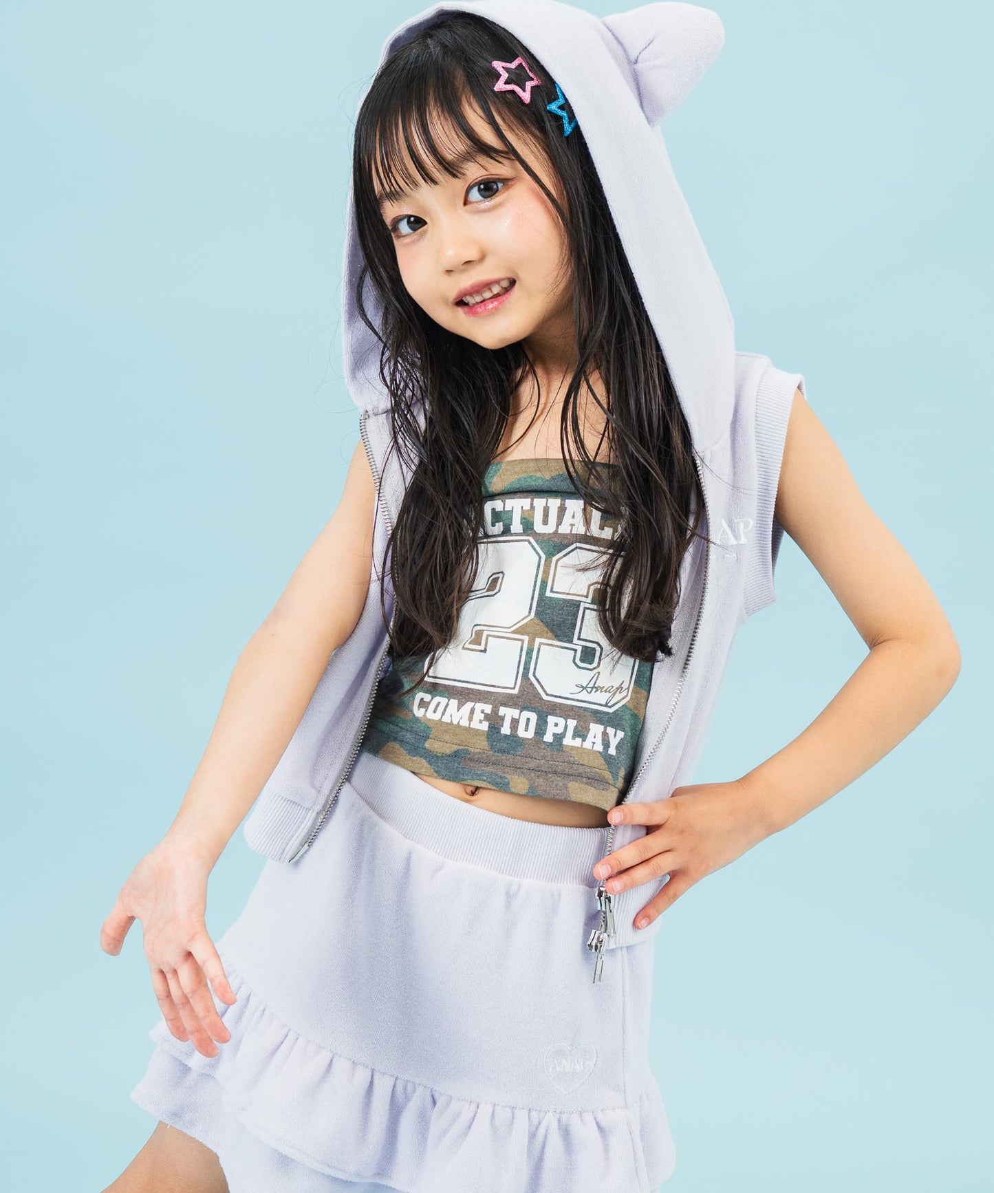 ナンバリングストラップ付きベアトップ 423-3434