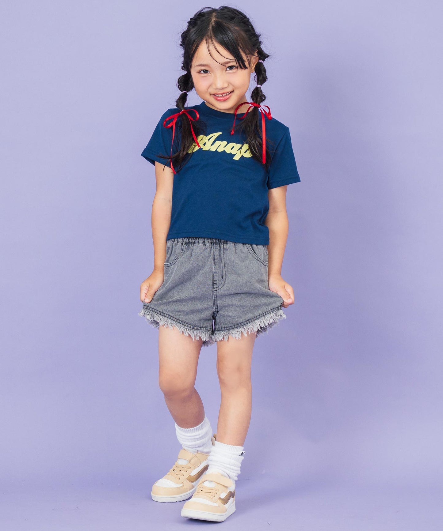 ネイビー(110サイズ着用/身長:約115cm)
