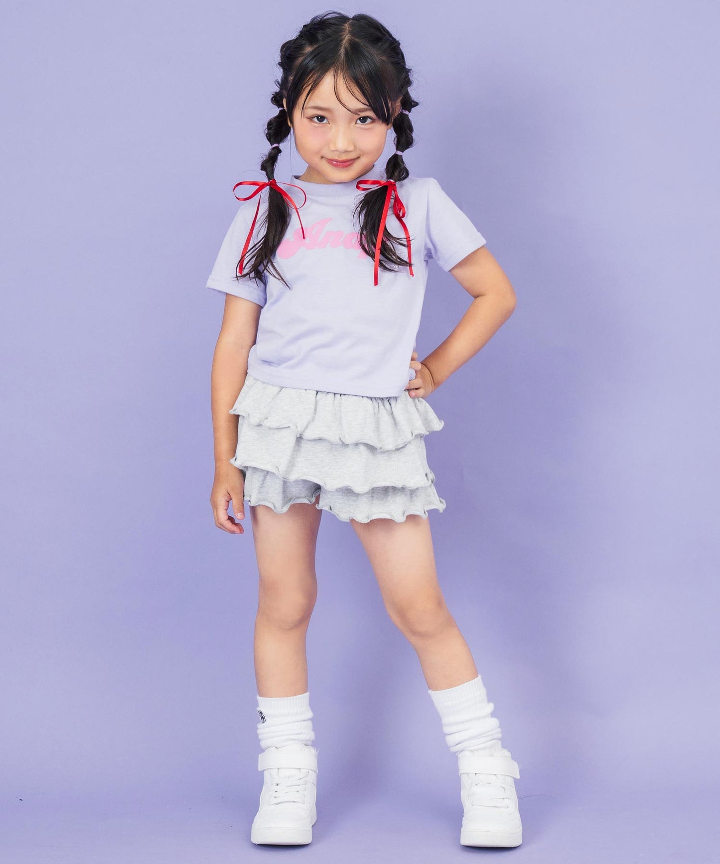 ラベンダー(110サイズ着用/身長:約115cm)