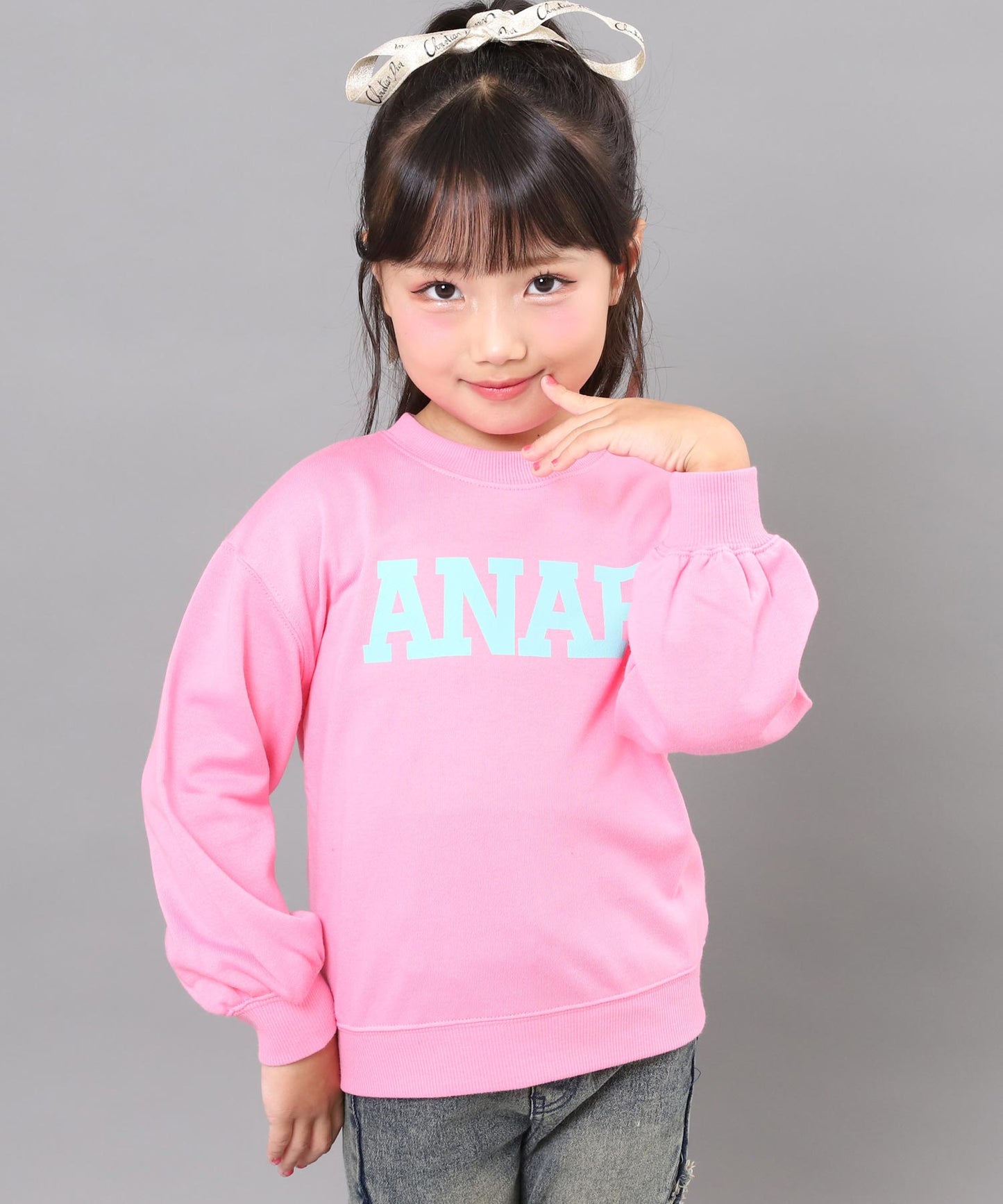 ピンク(110サイズ着用/身長:約115cm)