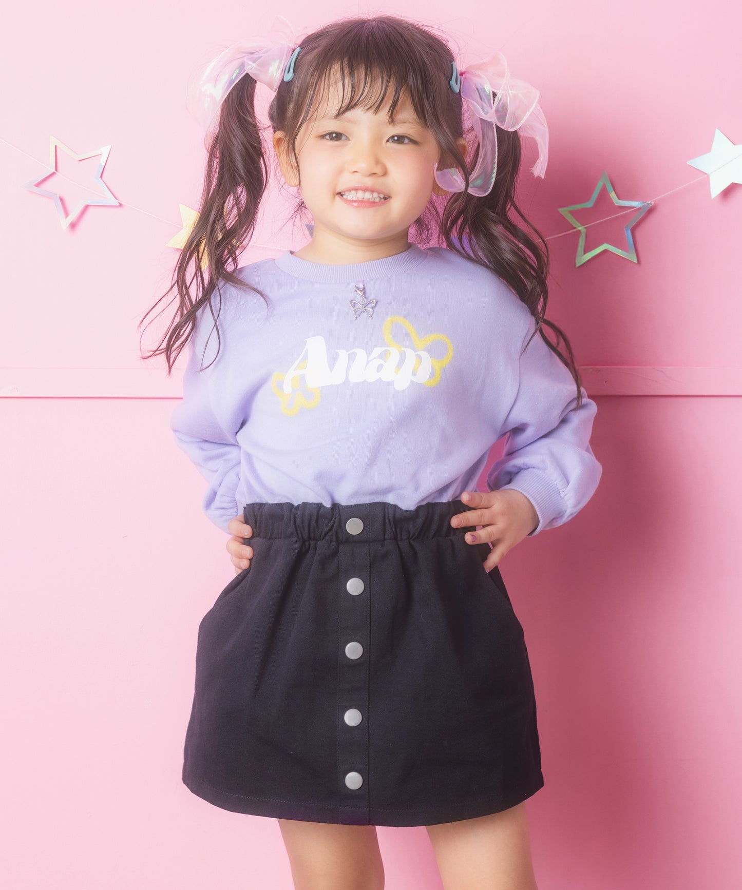 ラベンダー(110サイズ着用/身長:約103cm)