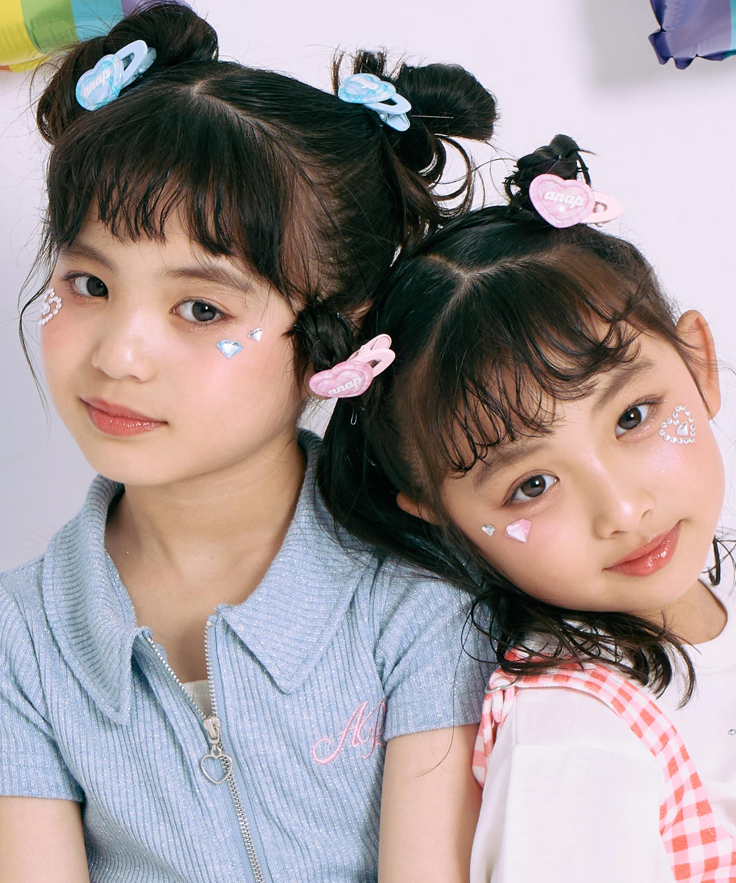 ロゴ入り チェックハート ヘアクリップ 429-3664 – ANAP オンライン