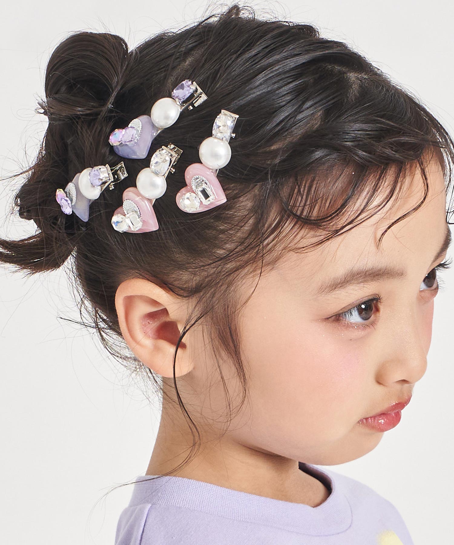 ビジューハート ヘアークリップ 429-3665 – ANAP オンラインショップ