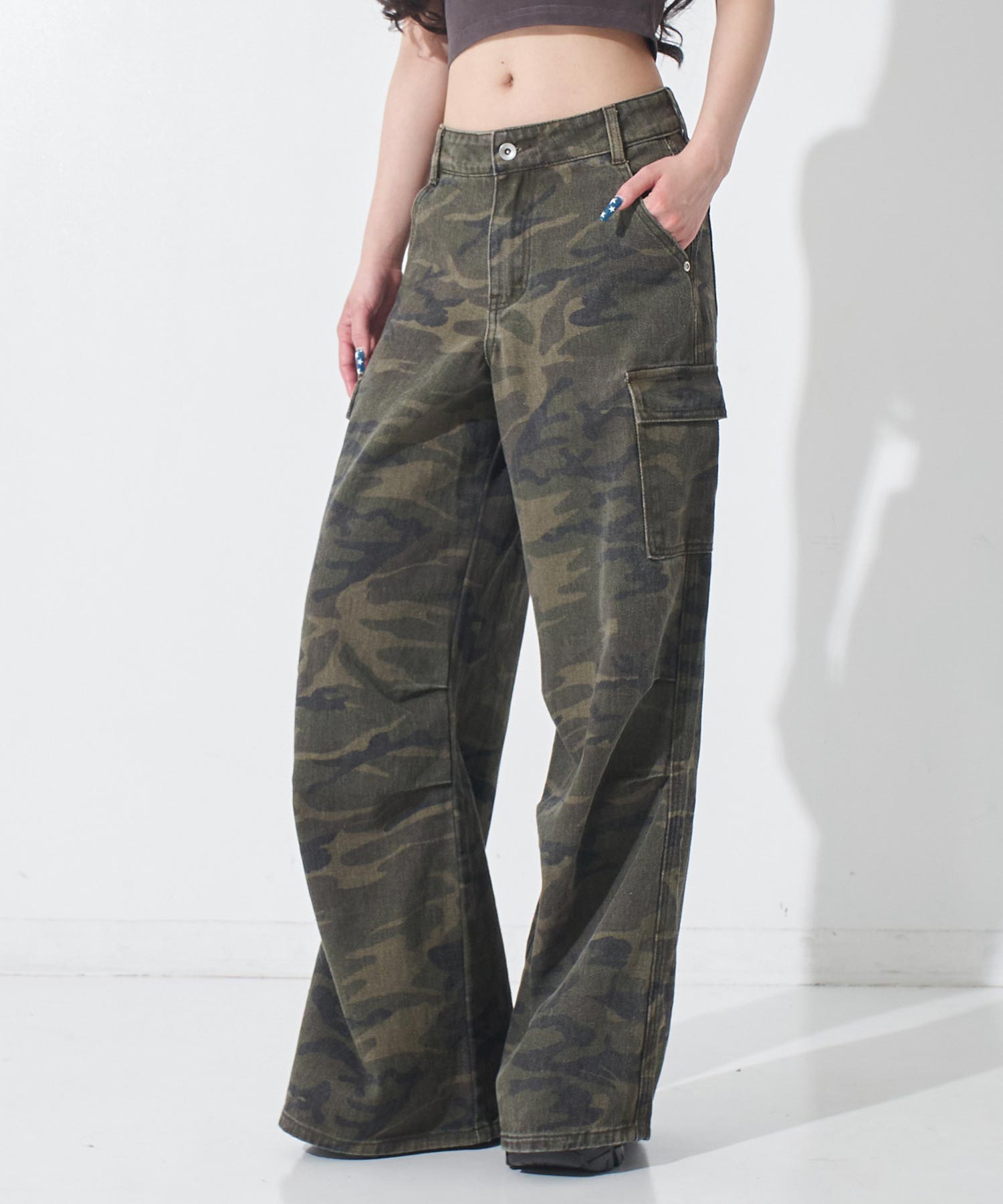 迷彩 カツラギ カーゴパンツ 792-9492 – ANAP オンラインショップ