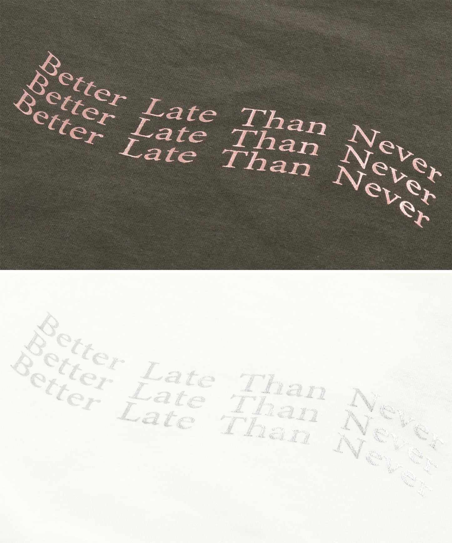メタリック 箔プリント ロゴ ウェーブ Tシャツ 793-9223
