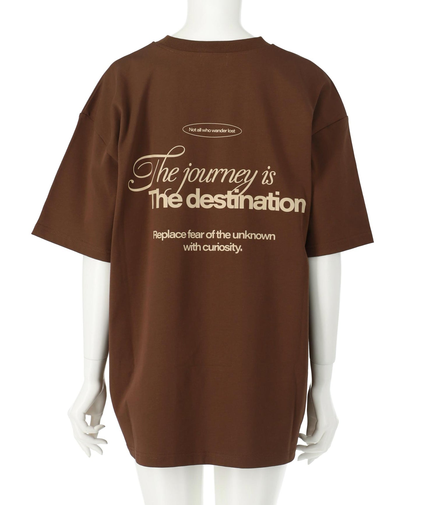 メッセージ ロゴ ビッグ Tシャツ 793-9236