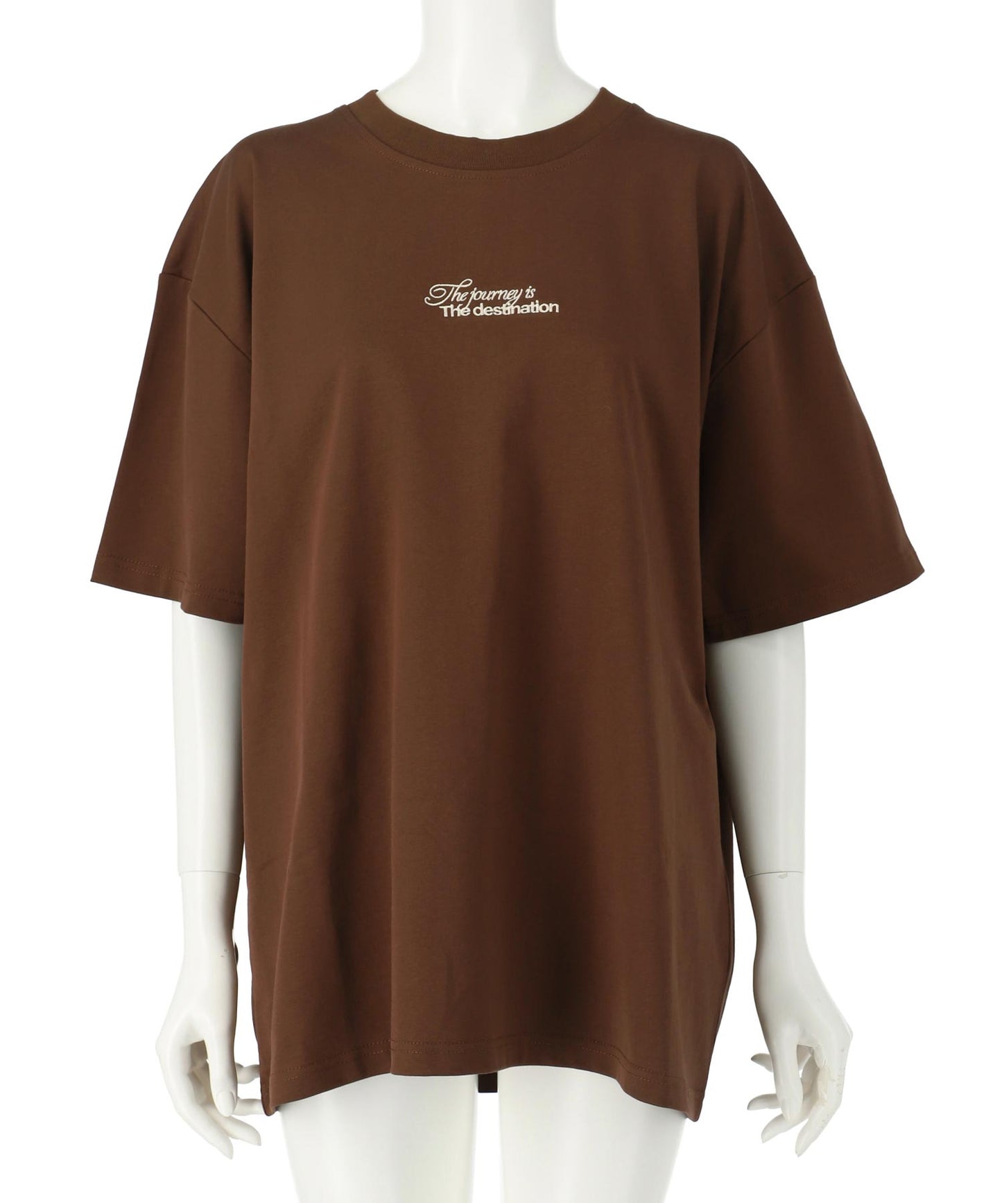 メッセージ ロゴ ビッグ Tシャツ 793-9236