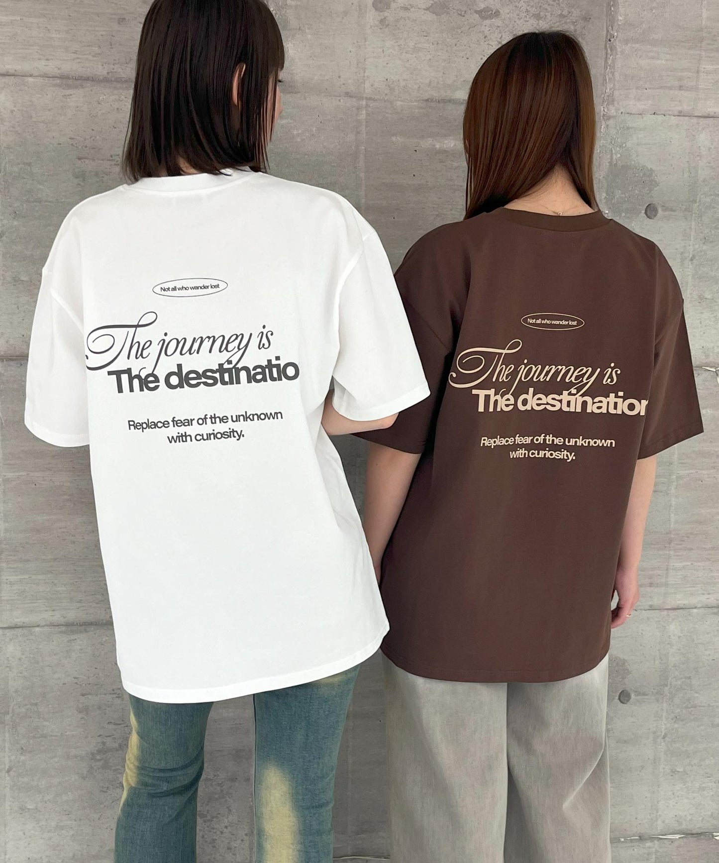 メッセージ ロゴ ビッグ Tシャツ 793-9236